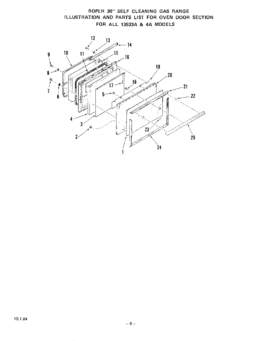 07 - OVEN DOOR