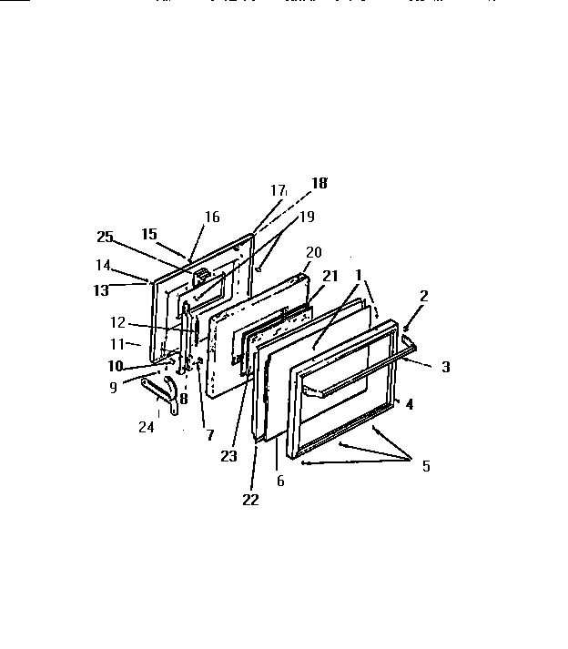 04 - LOWER OVEN DOOR