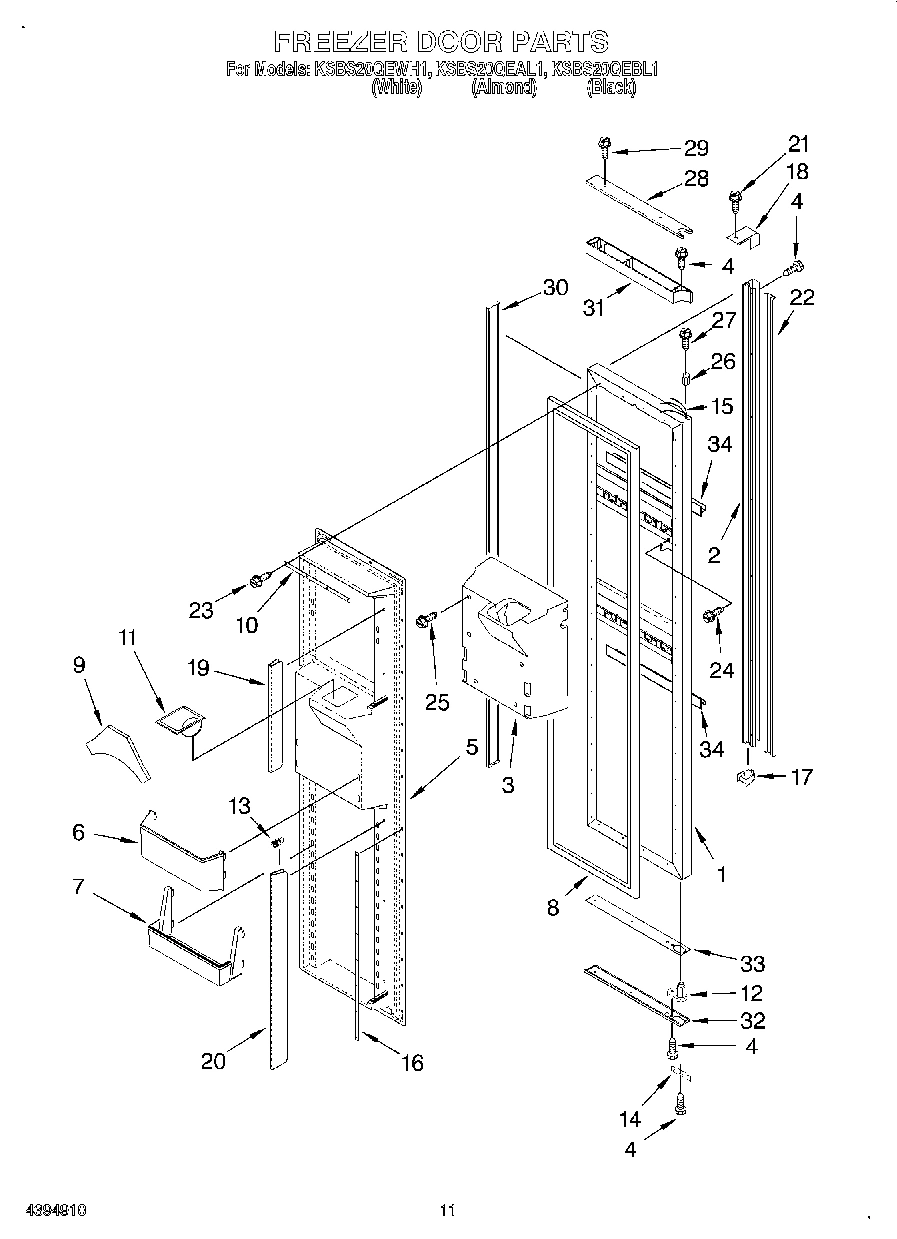 07 - FREEZER DOOR