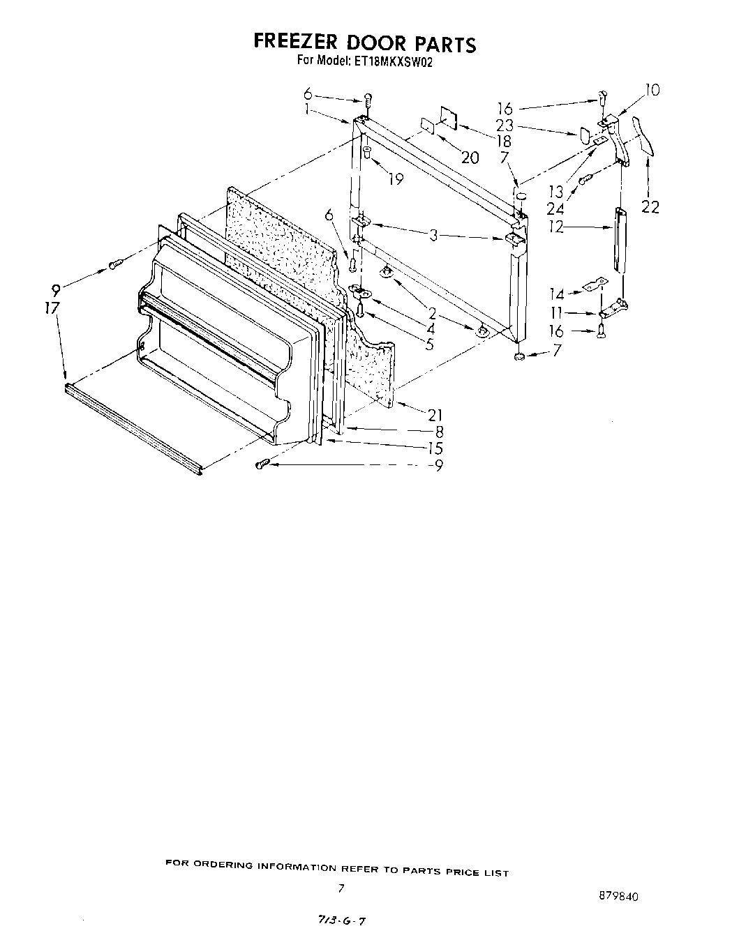 06 - FREEZER DOOR