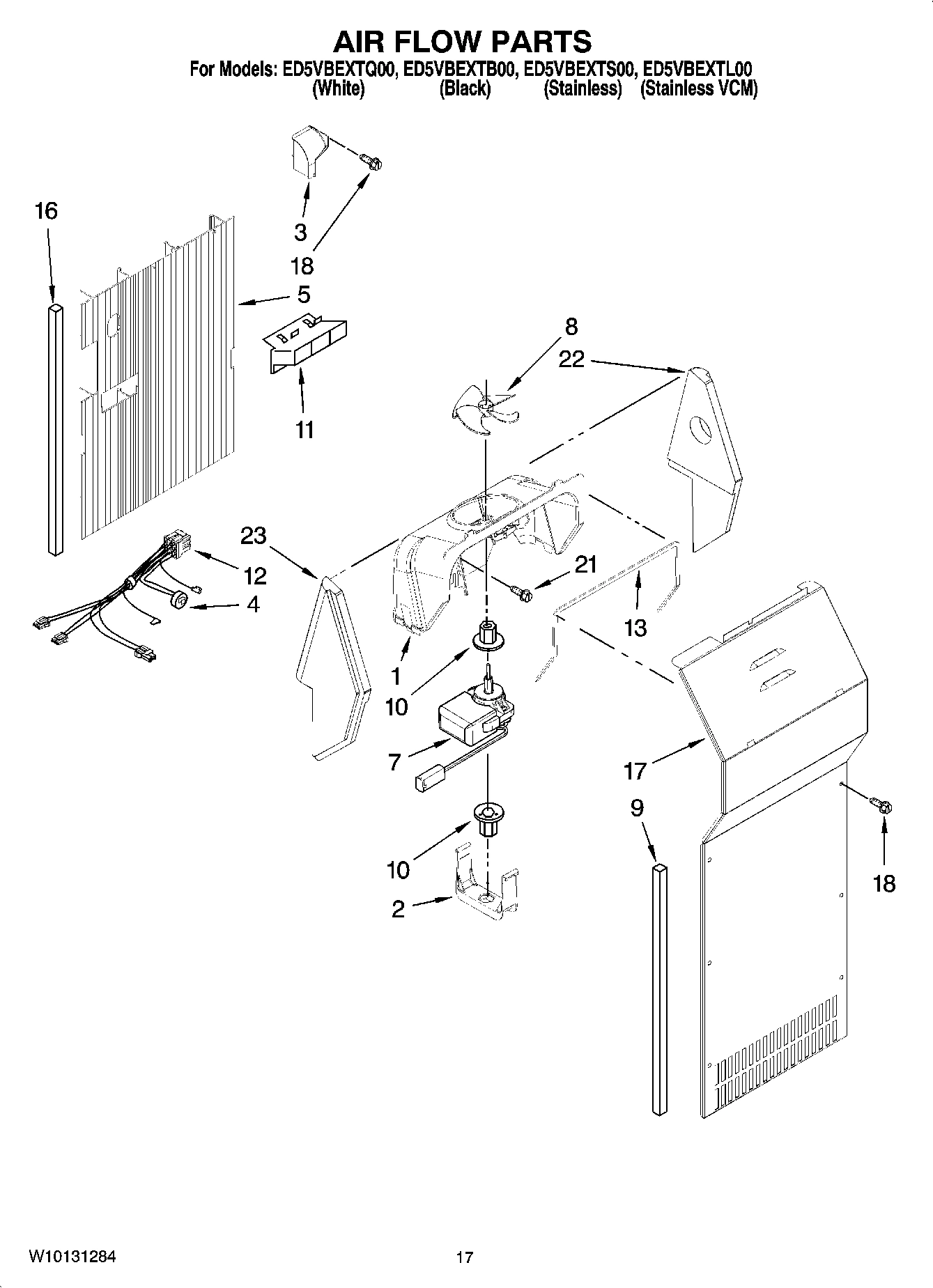 10 - AIR FLOW PARTS