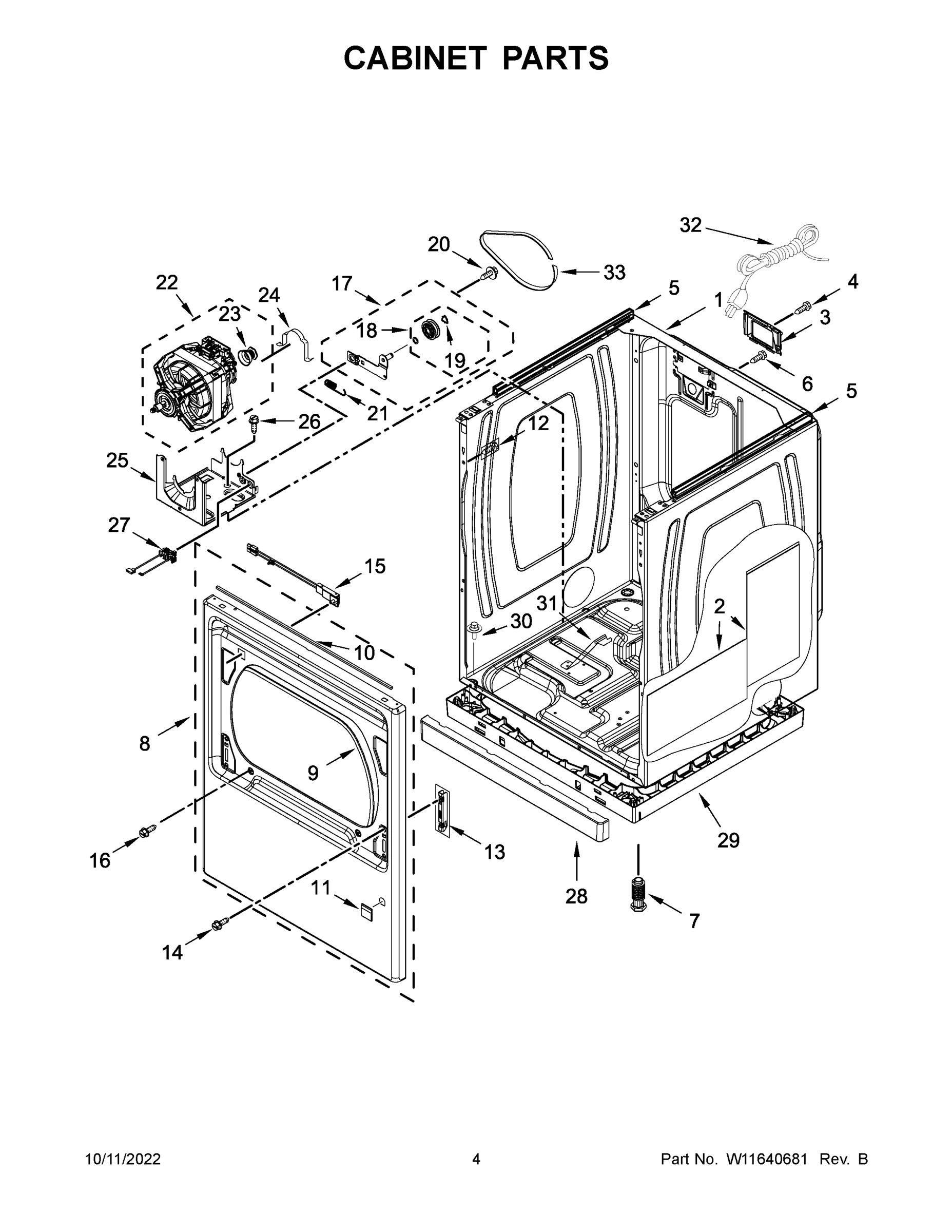 03 - CABINET PARTS