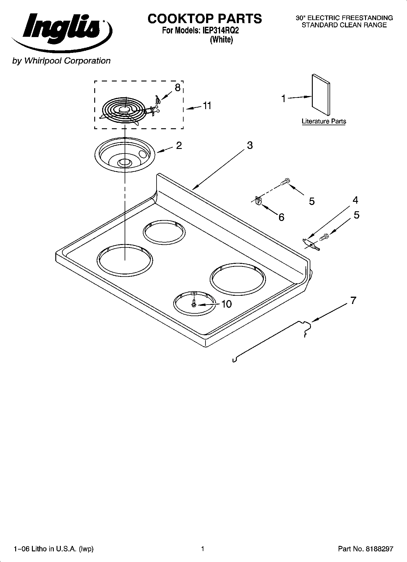 01 - COOKTOP PARTS