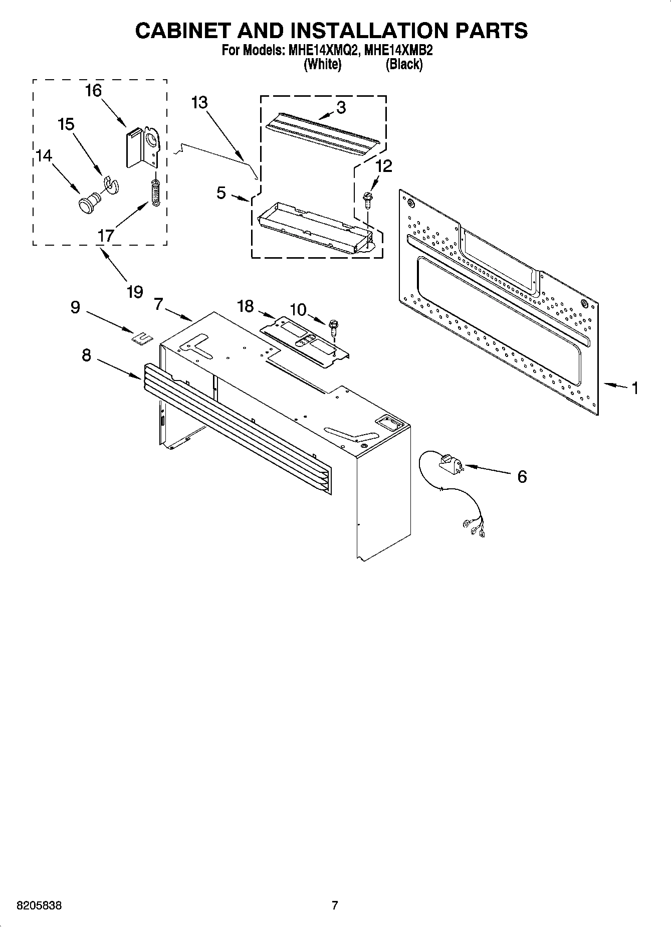 06 - CABINET AND INSTALLATION PARTS