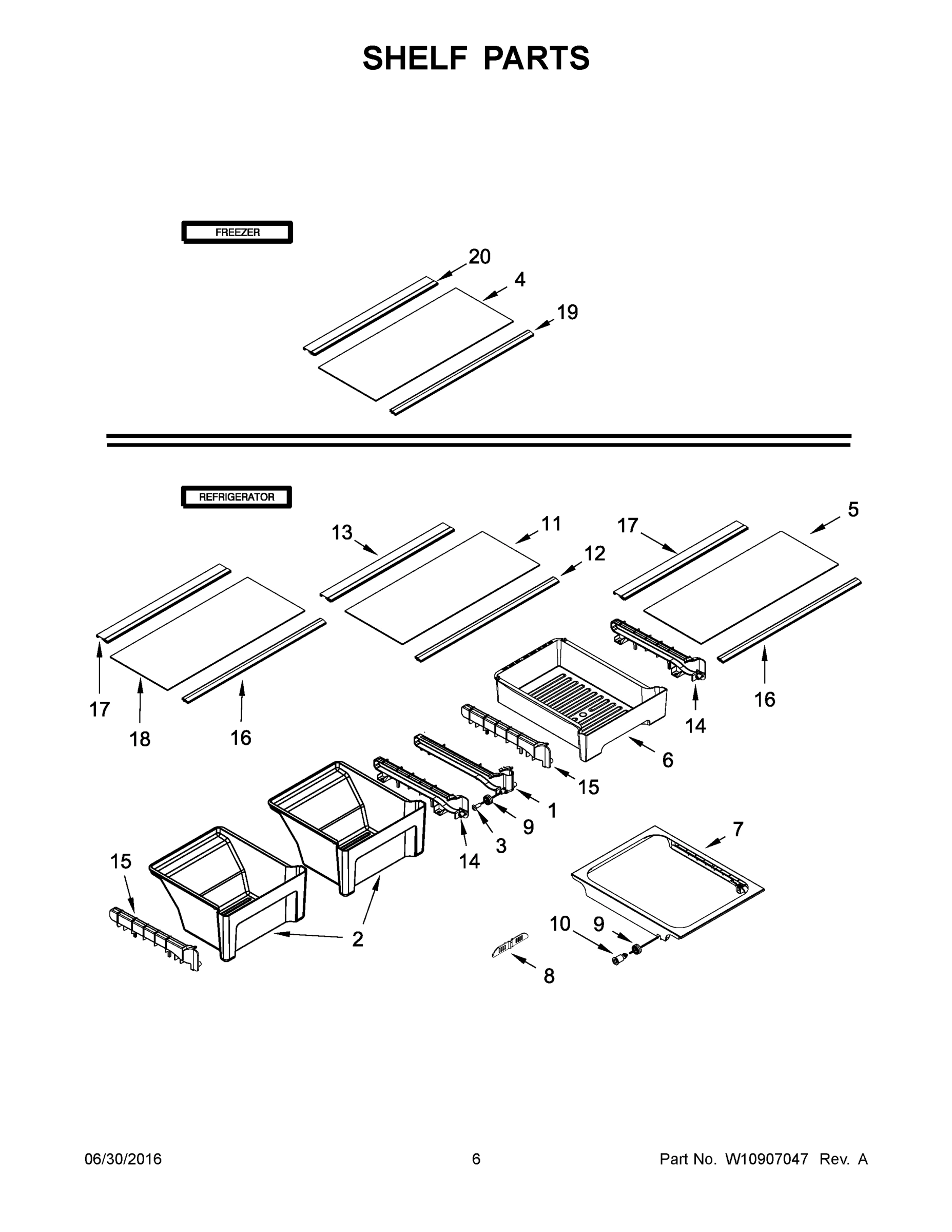 04 - SHELF PARTS