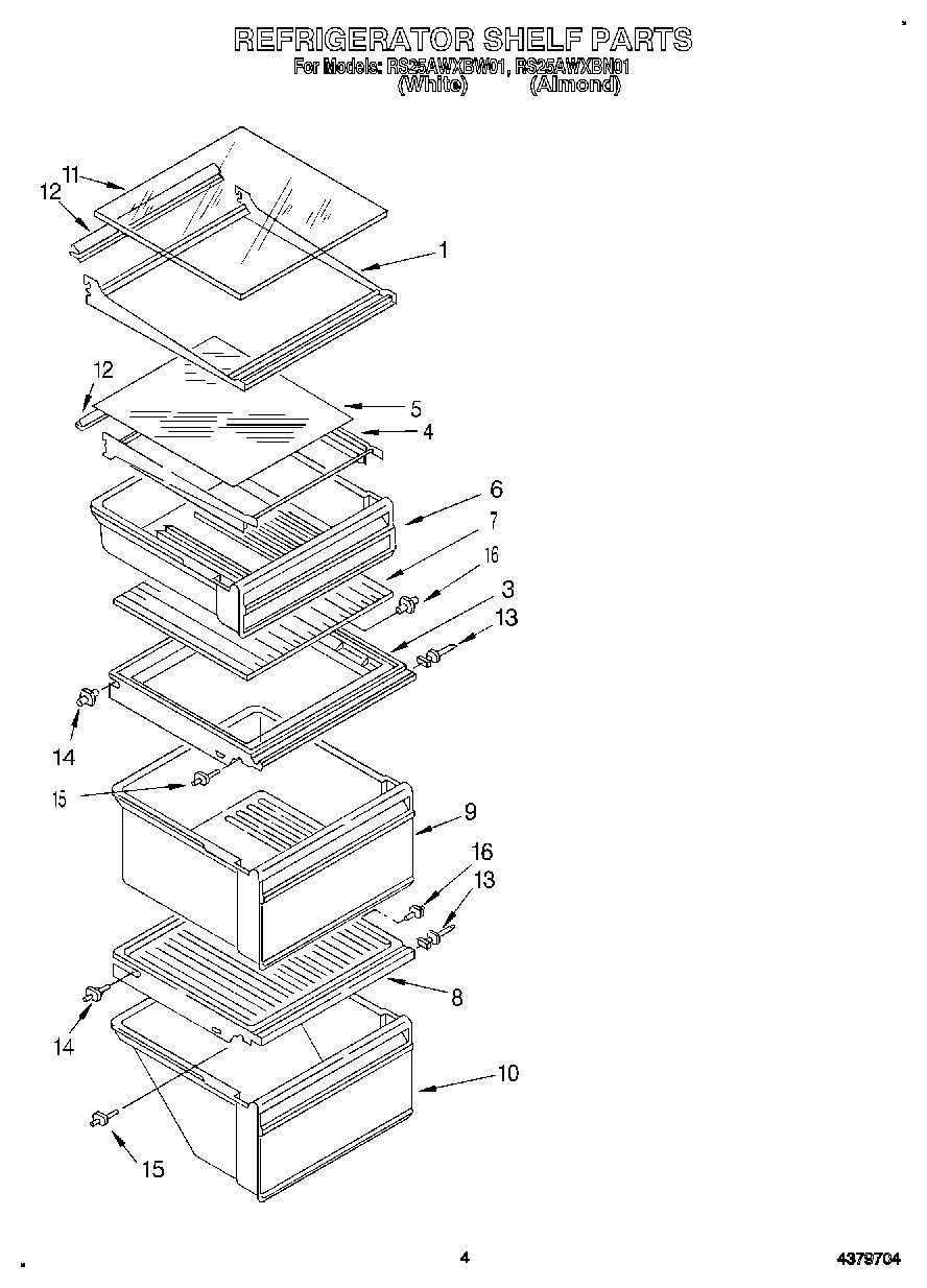 03 - REFRIGERATOR SHELF