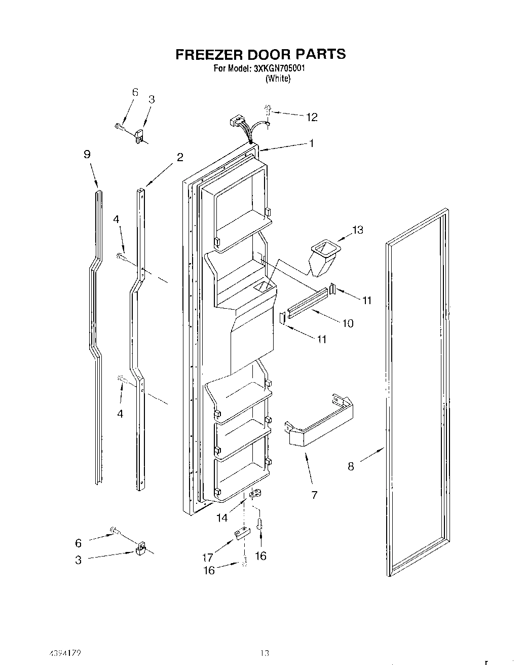 08 - FREEZER DOOR