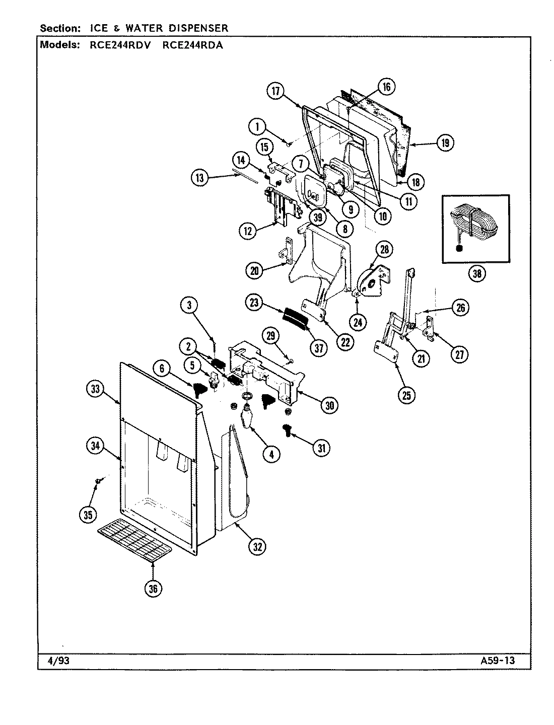 05 - ICE & WATER DISPENSER