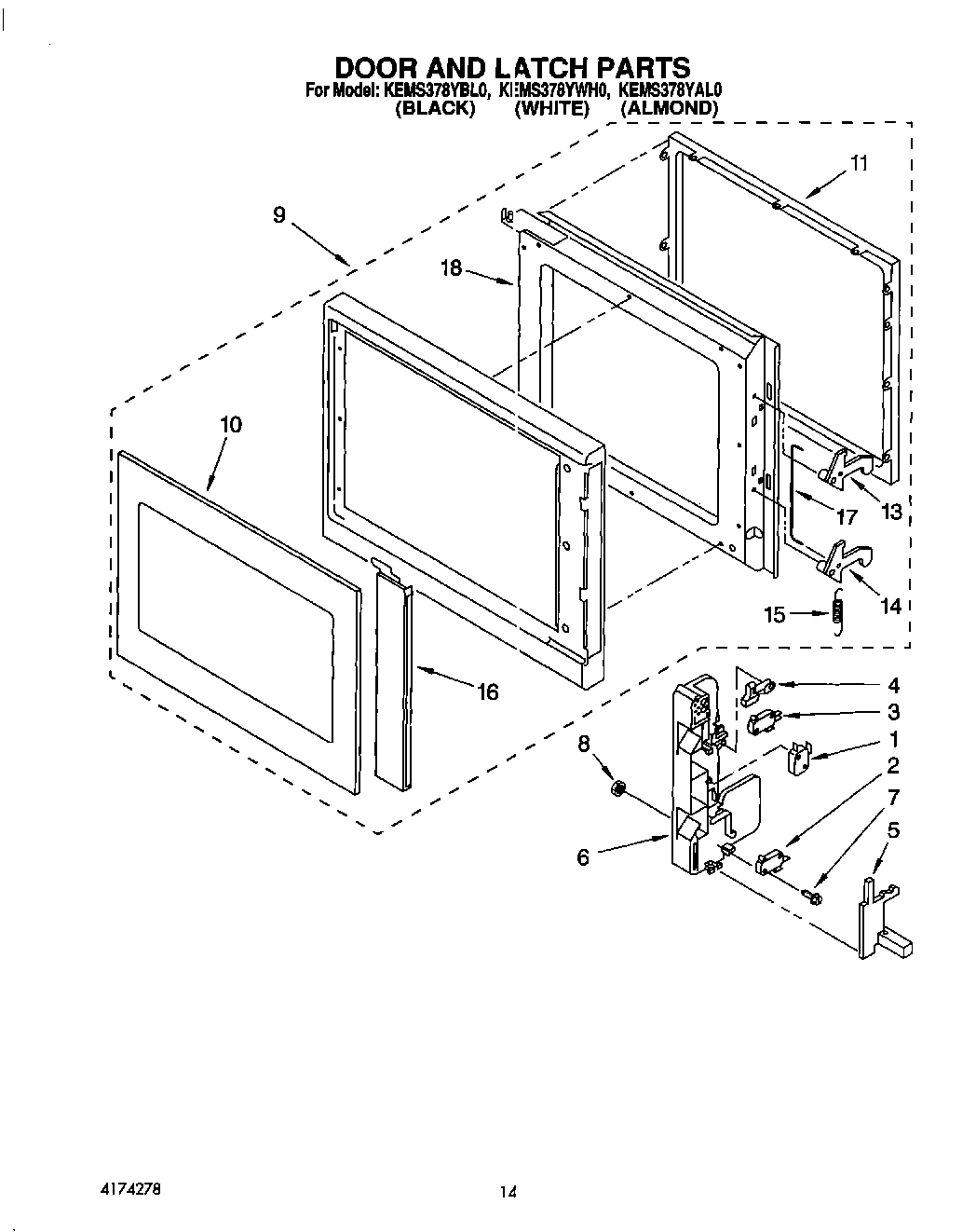 11 - DOOR AND LATCH