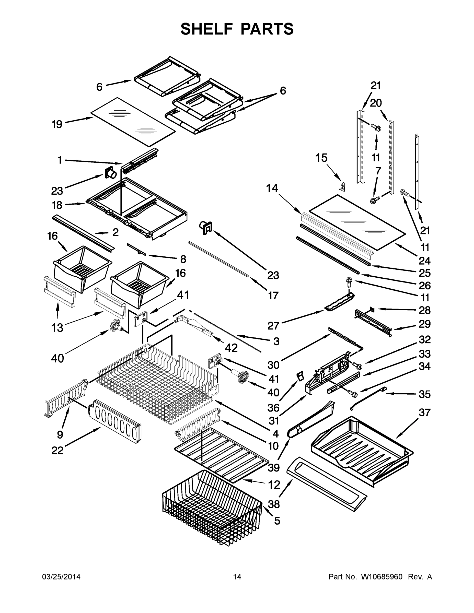 08 - SHELF PARTS