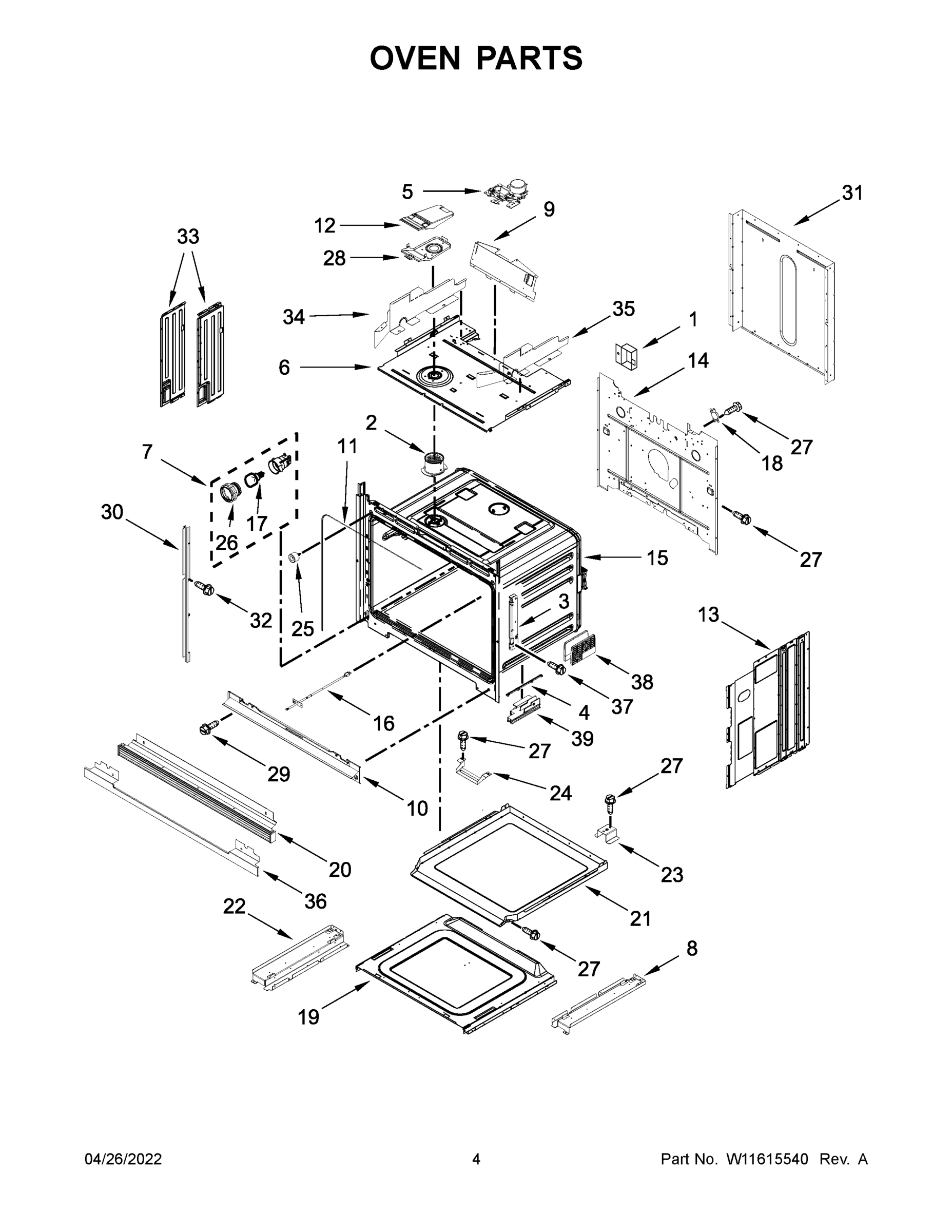 03 - OVEN PARTS