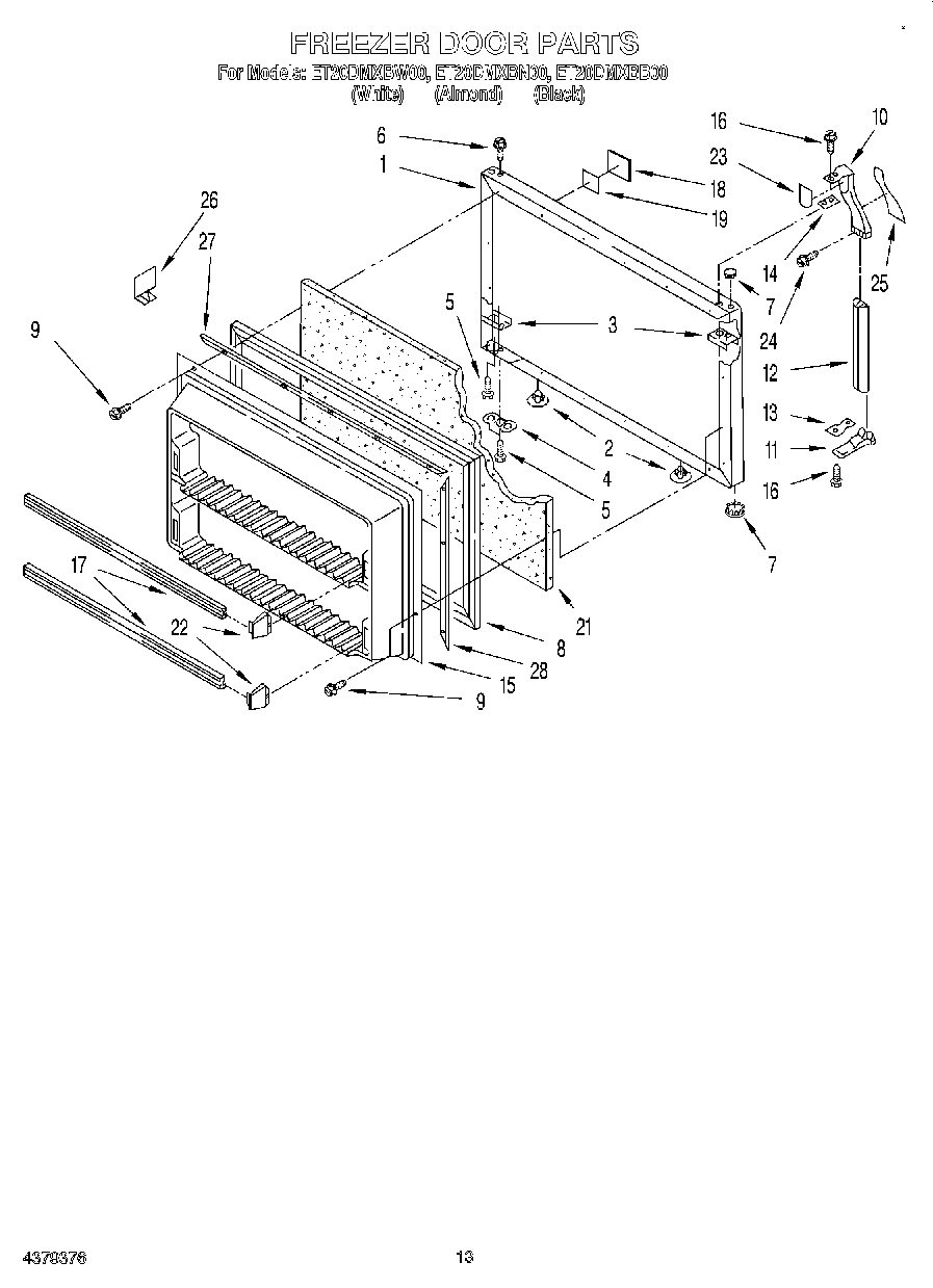 08 - FREEZER DOOR