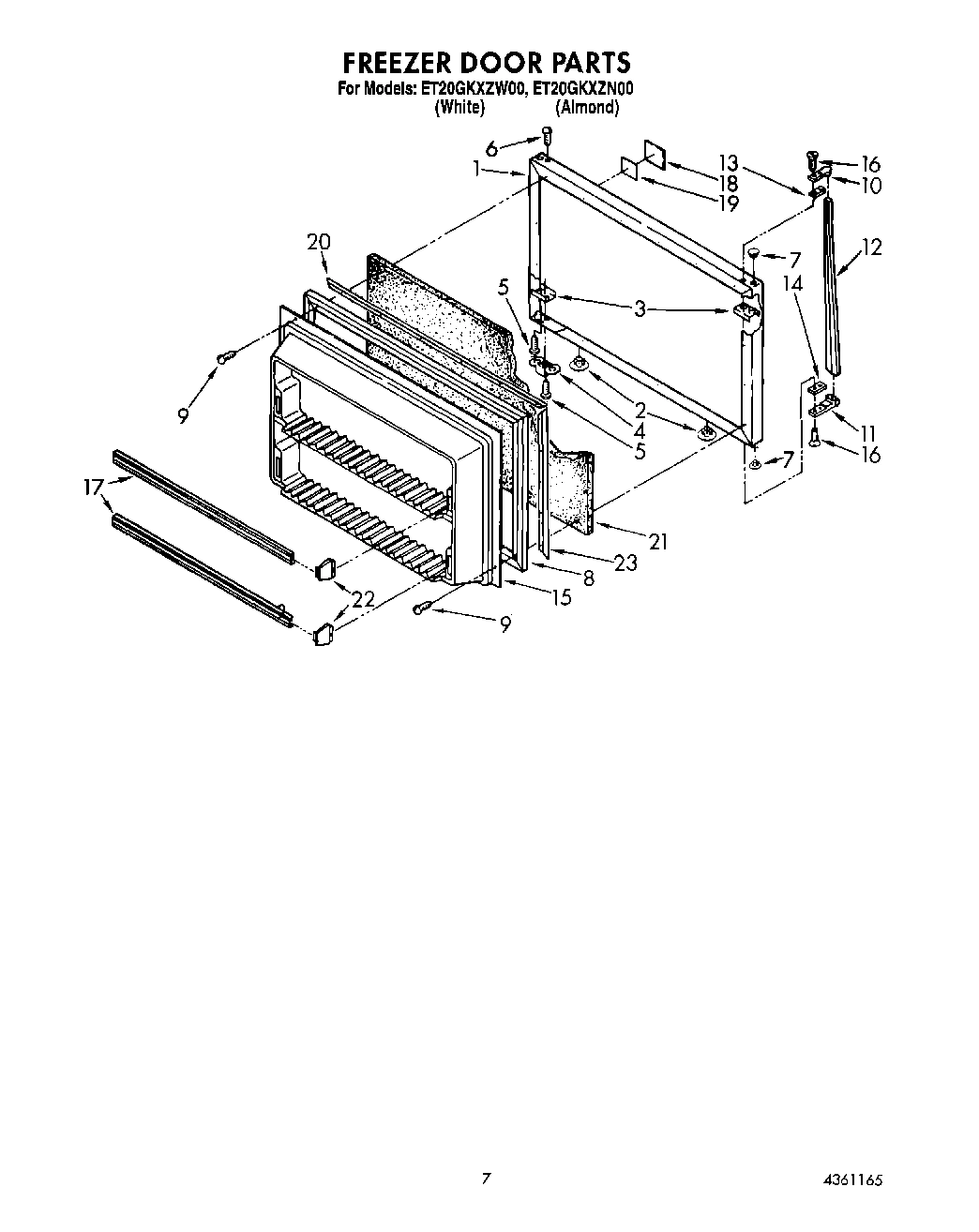 05 - FREEZER DOOR
