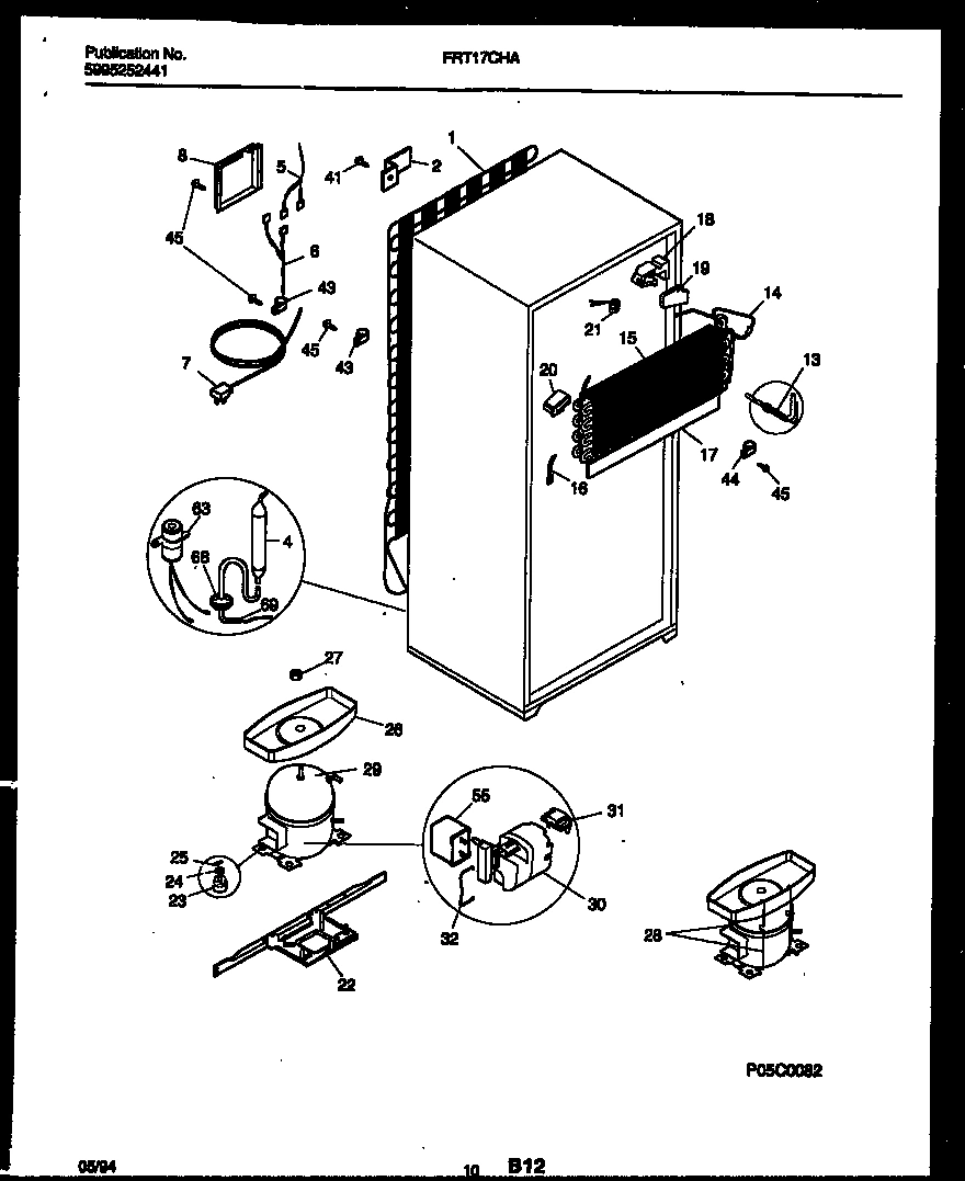 06 - SYSTEM AND AUTOMATIC DEFROST PARTS