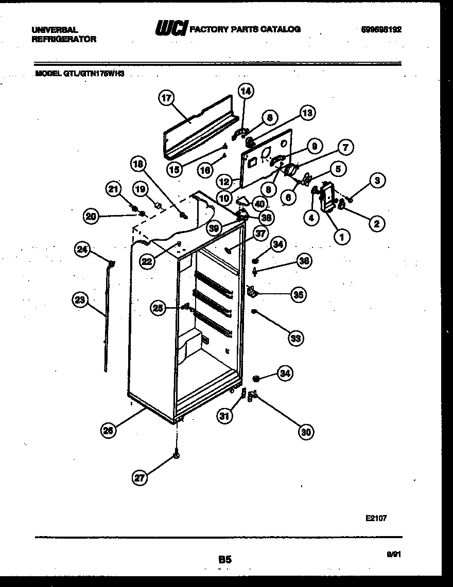 03 - CABINET PARTS