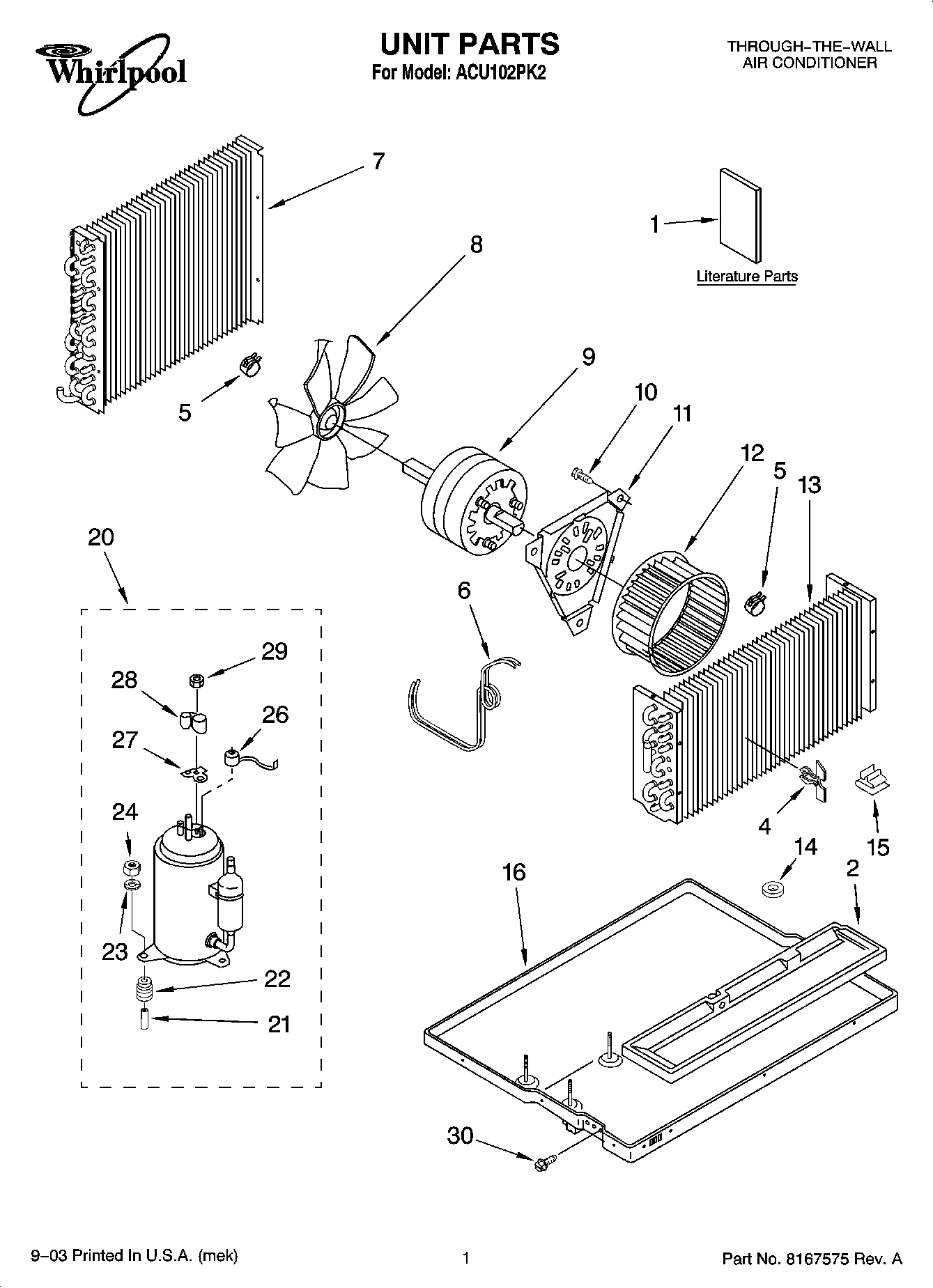 01 - UNIT PARTS