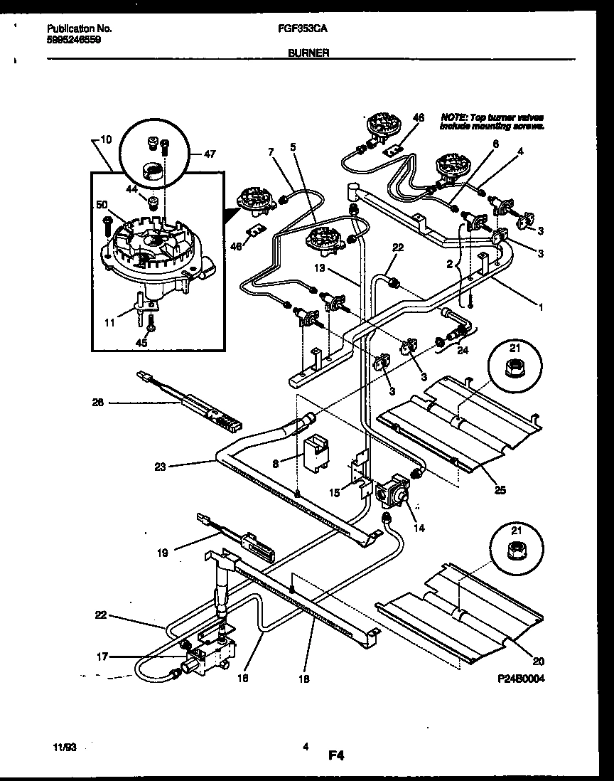 03 - BURNER, MANIFOLD AND GAS CONTROL