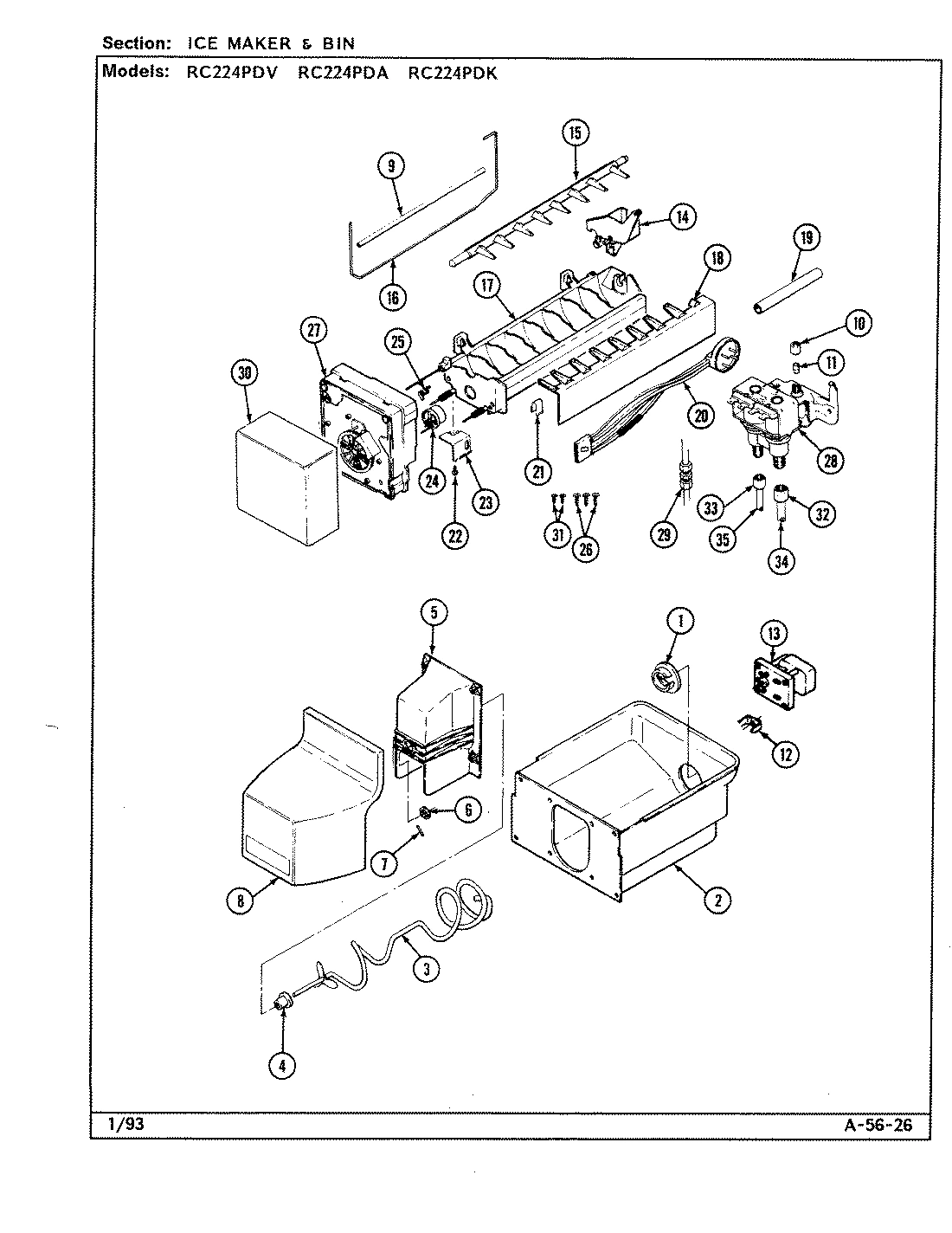 06 - ICE MAKER & BIN