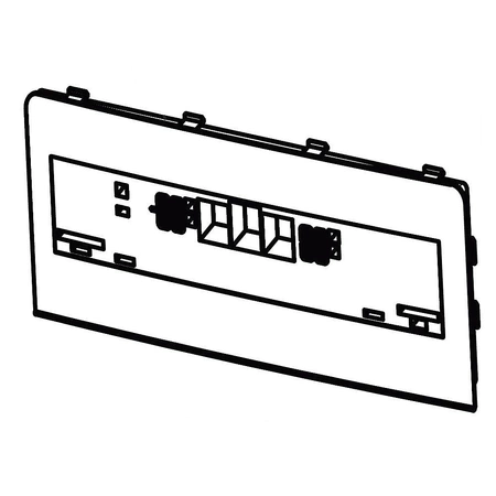 MCK70028805 LG Refrigerator Display Cover