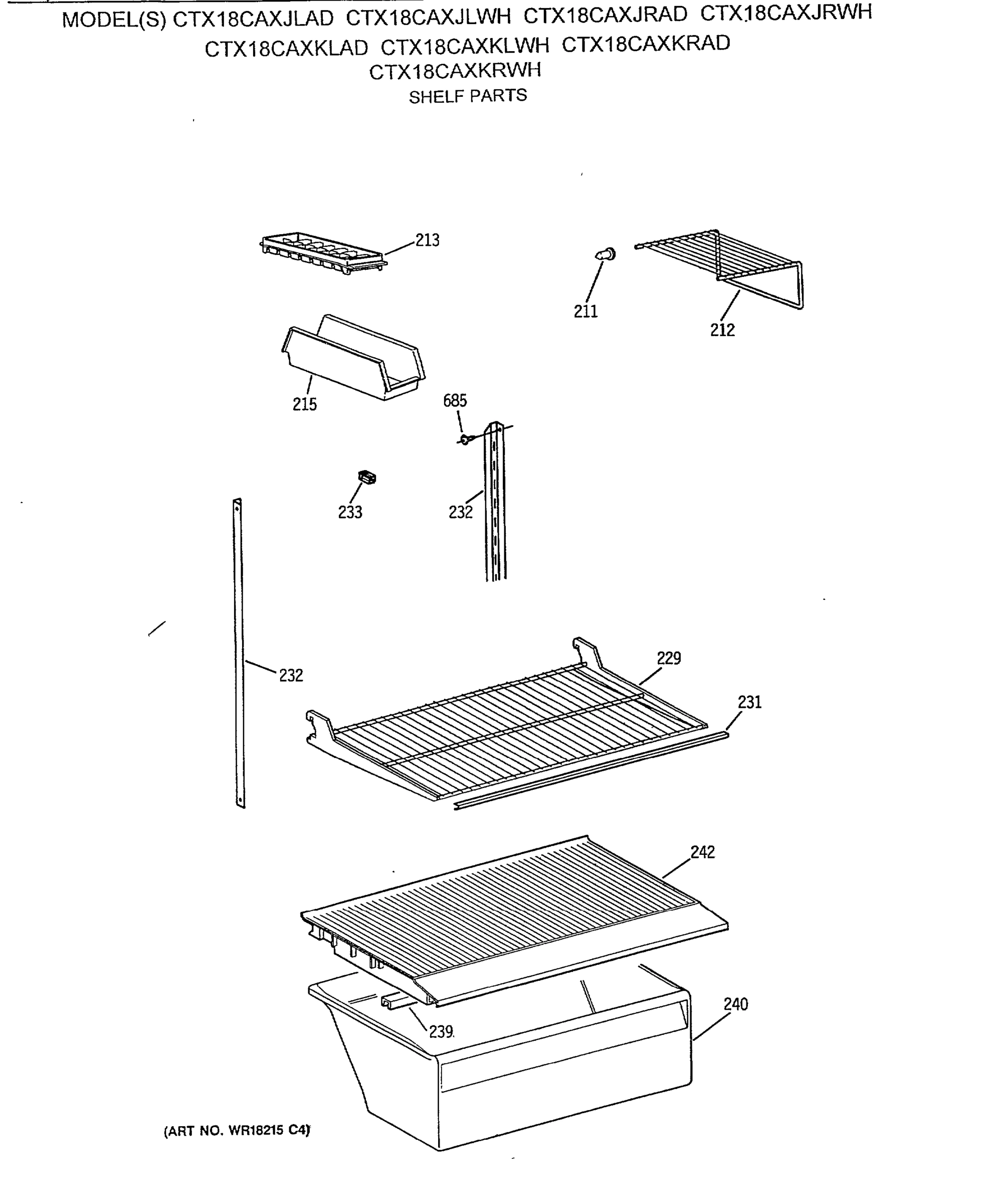 SHELF PARTS
