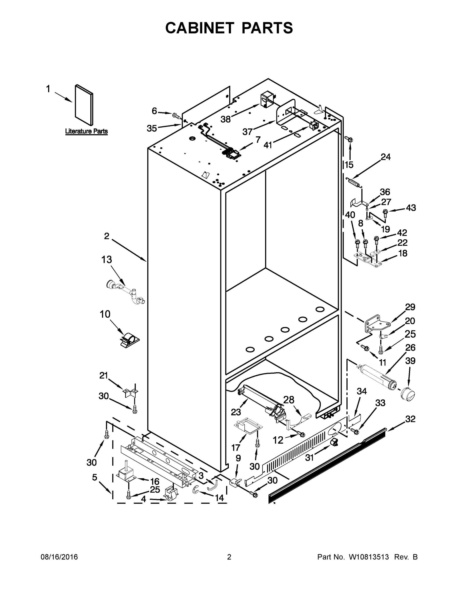 02 - CABINET PARTS