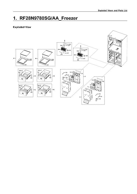 FREEZER PARTS
