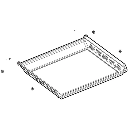 AJP73714702 LG Drawer Tray Assembly