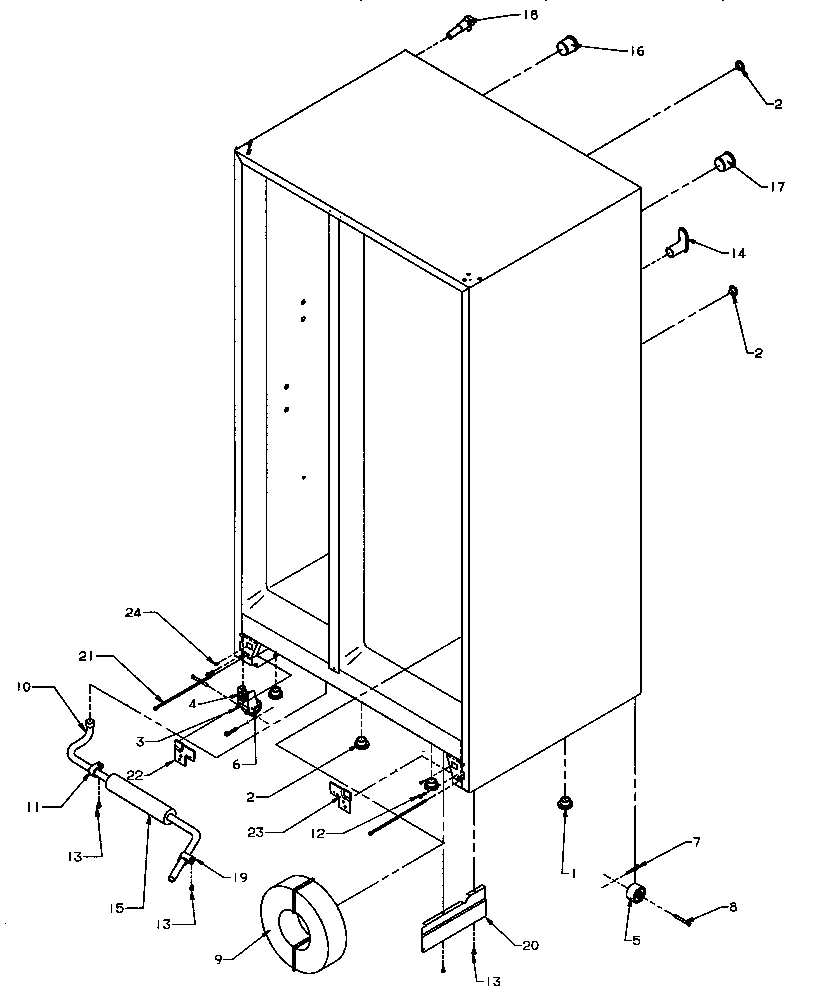 12 - ROLLERS AND BACK UNIT