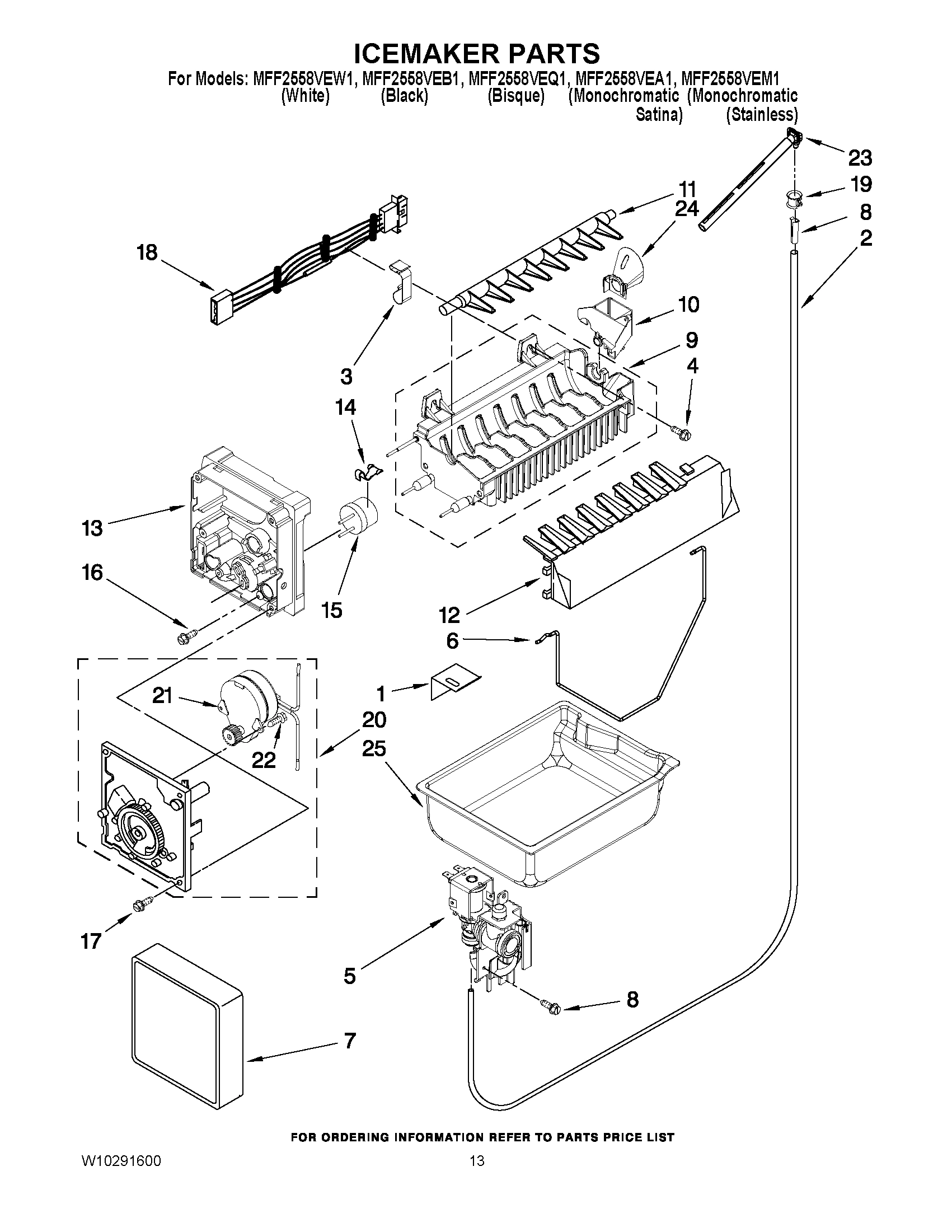 08 - ICEMAKER PARTS
