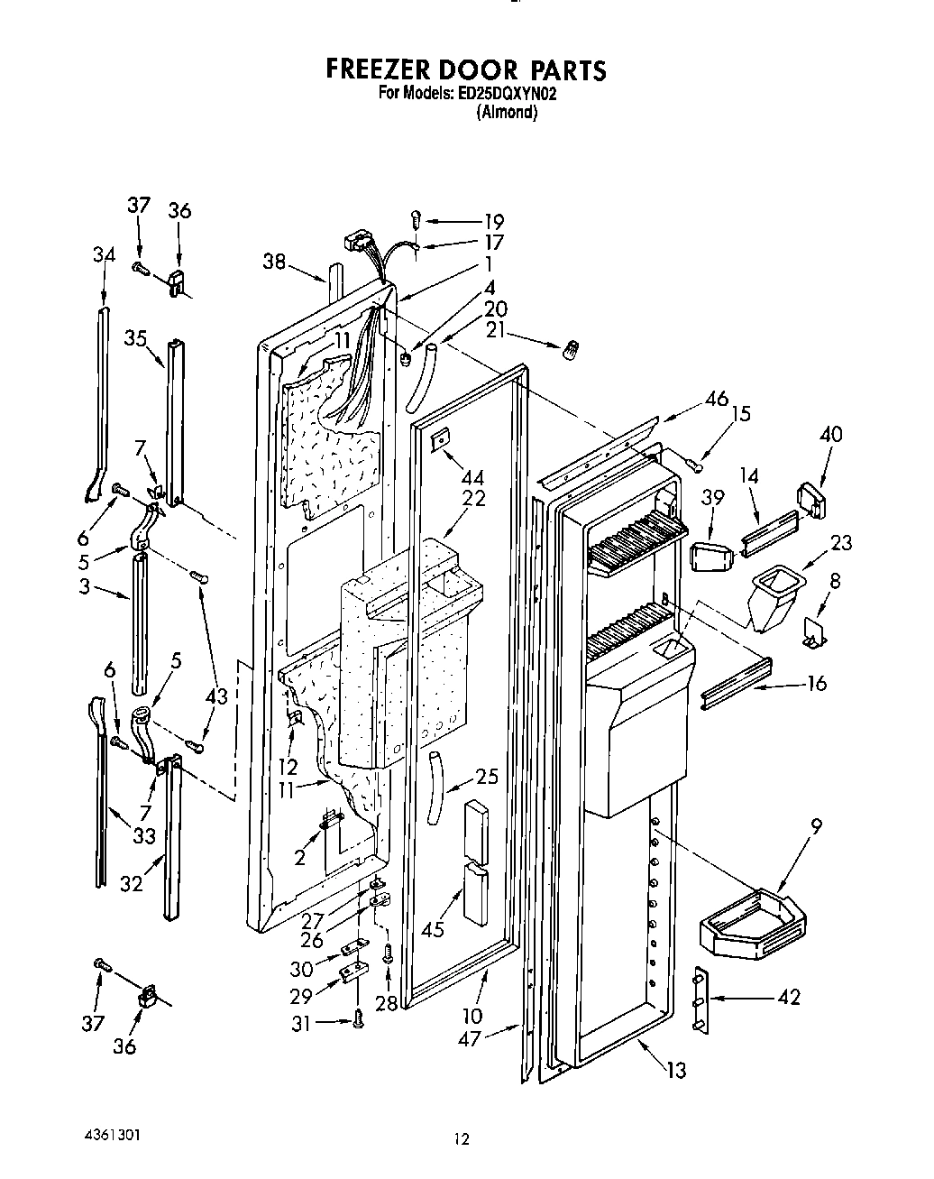08 - FREEZER DOOR