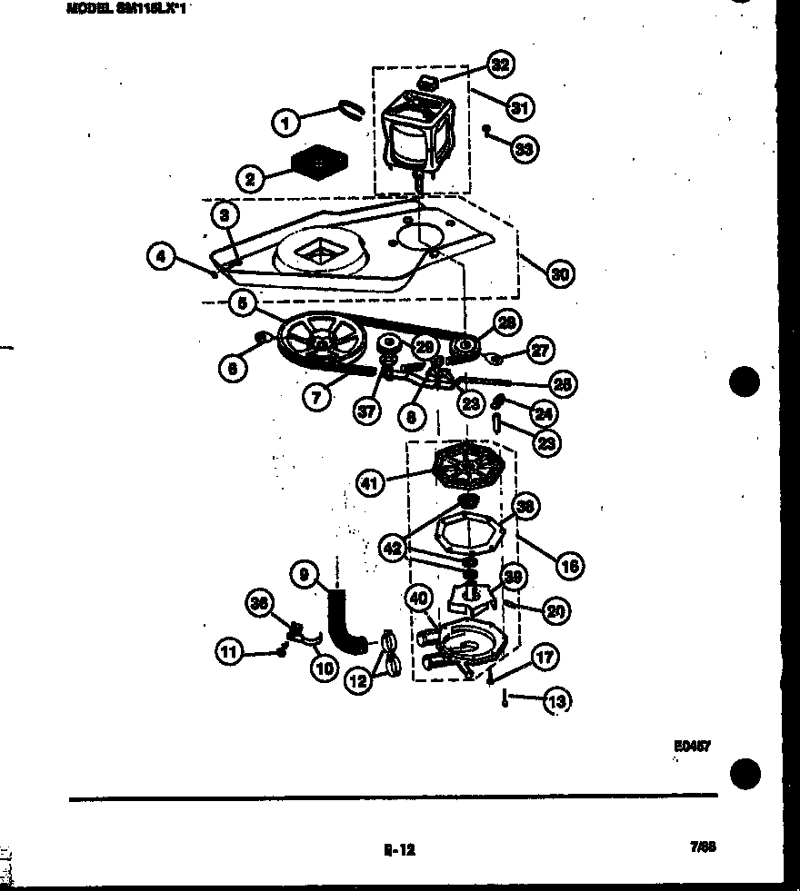 06 - WASHER DRIVE SYSTEM AND PUMP