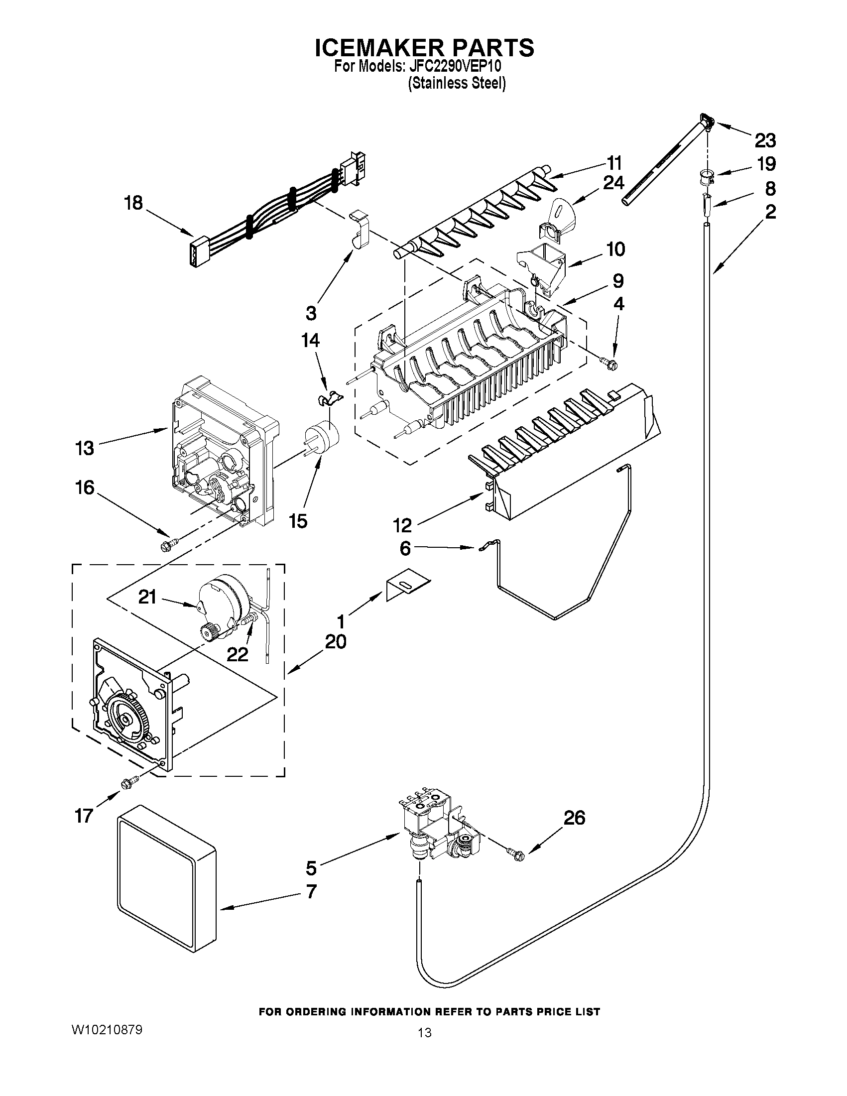 07 - ICEMAKER PARTS
