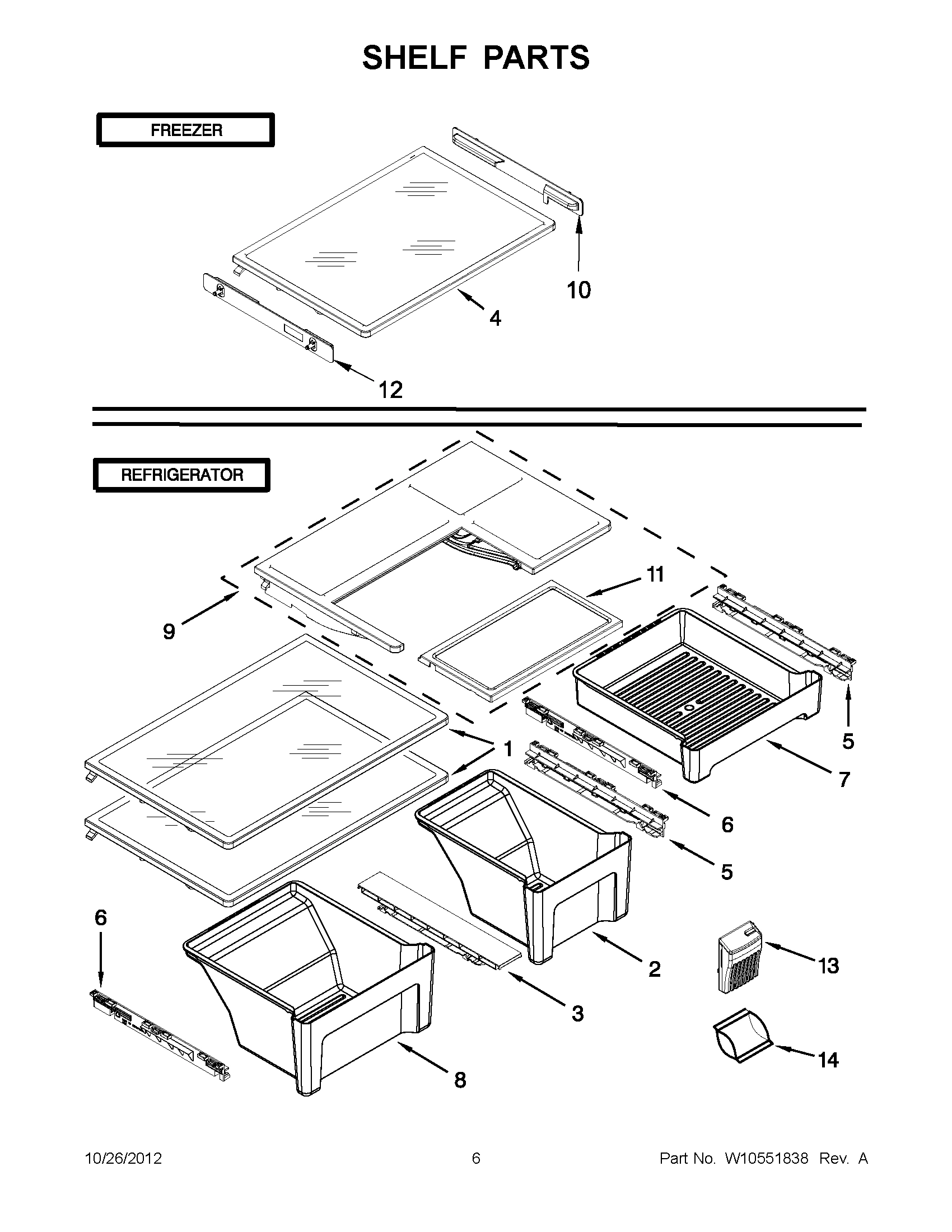 03 - SHELF PARTS
