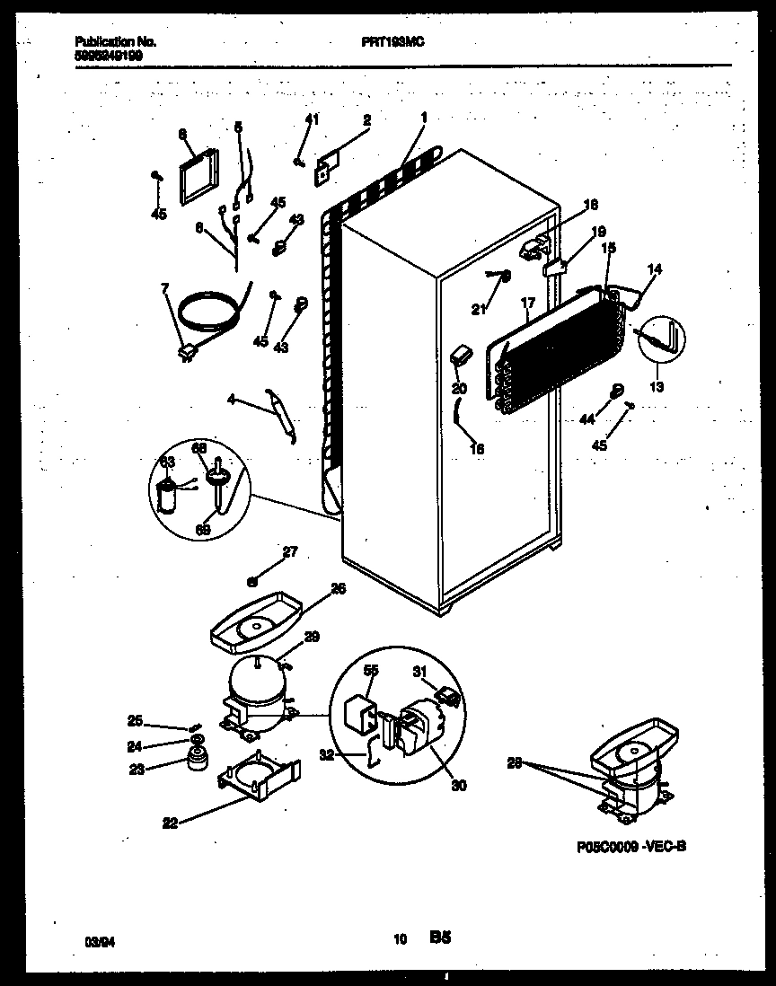 06 - SYSTEM AND AUTOMATIC DEFROST PARTS