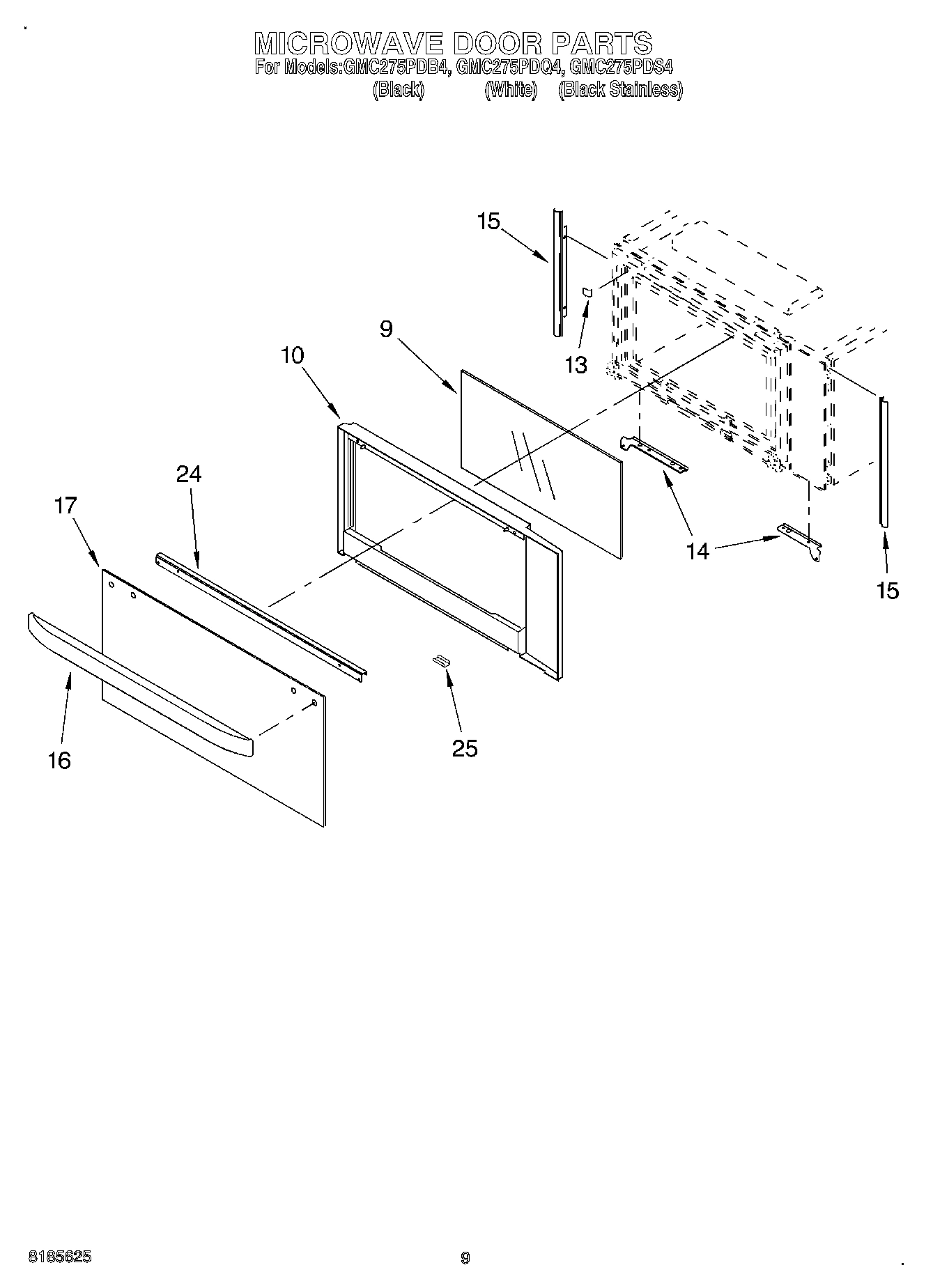 07 - MICROWAVE DOOR