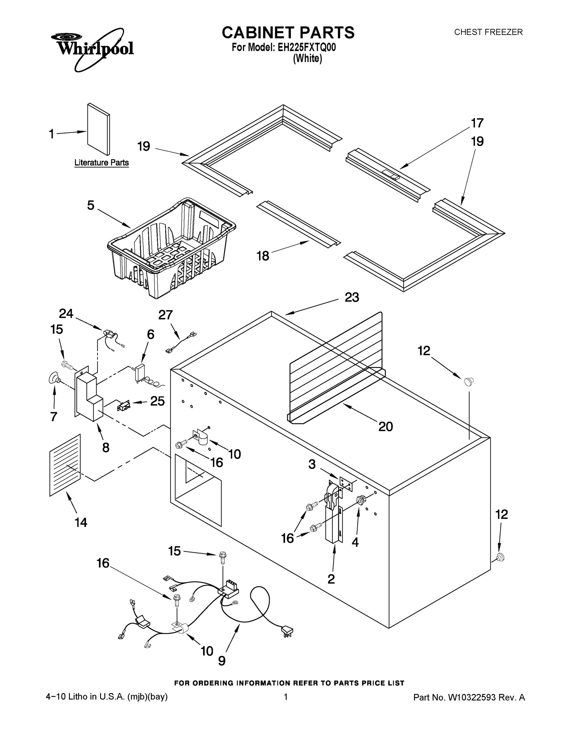01 - CABINET PARTS