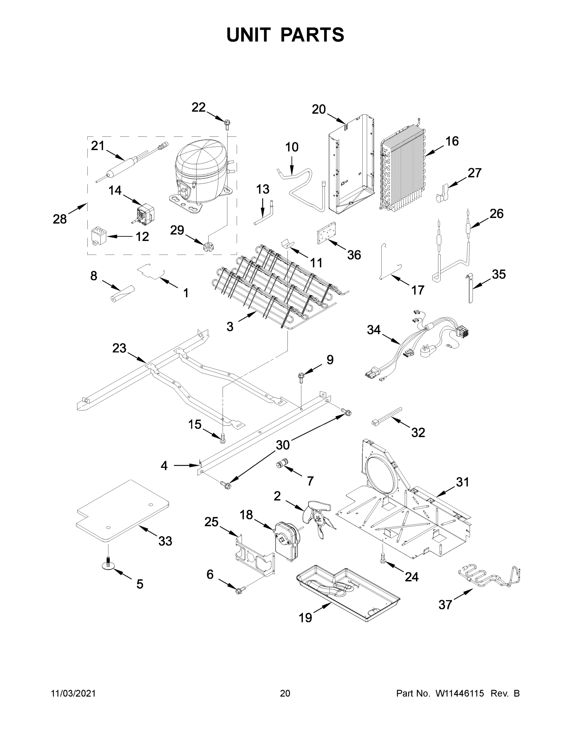 11 - UNIT PARTS
