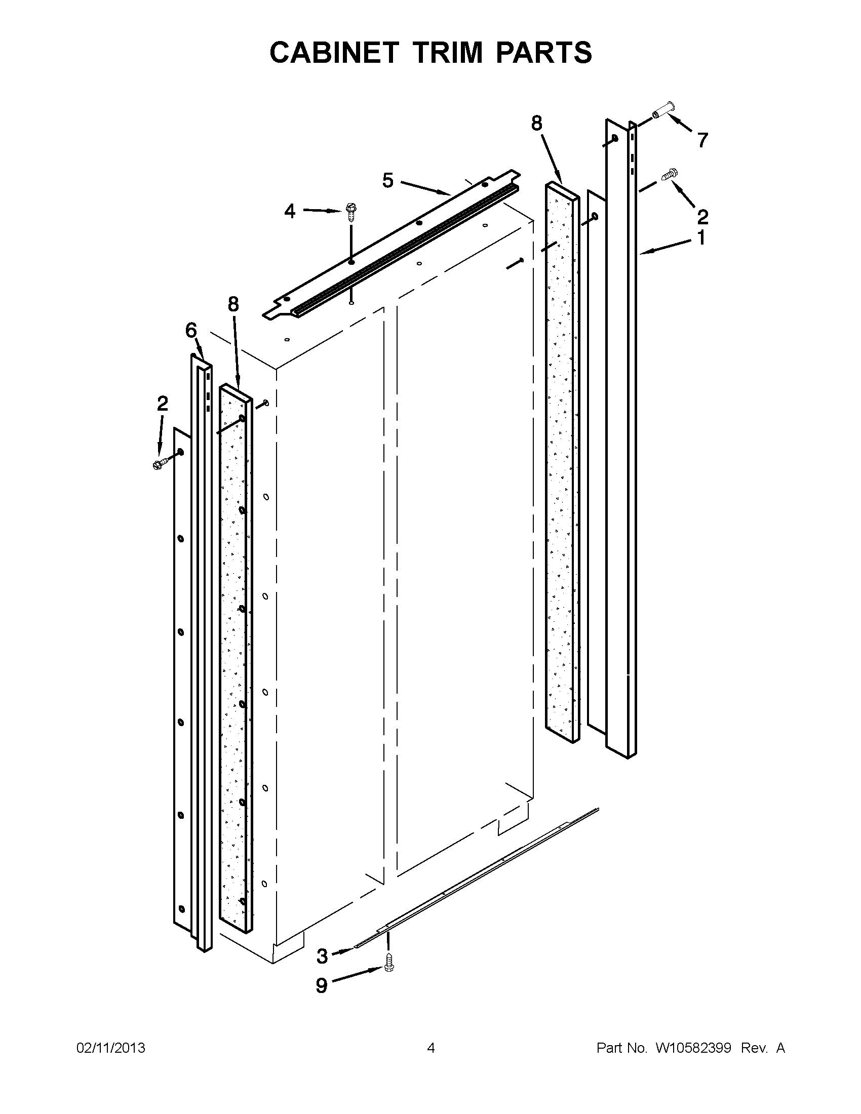 02 - CABINET TRIM PARTS