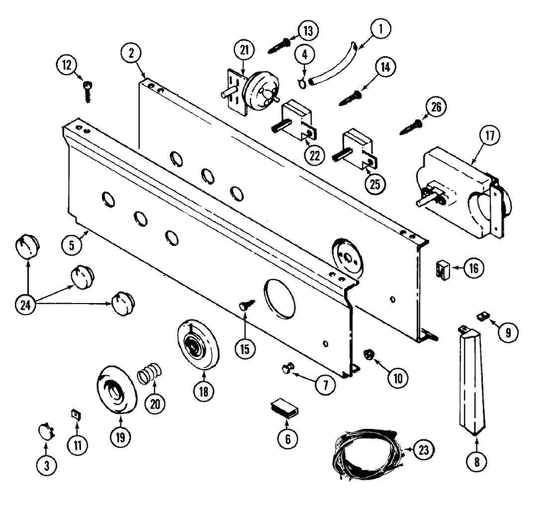 04 - CONTROL PANEL (LAW9704AAM & LAT9704DAM)
