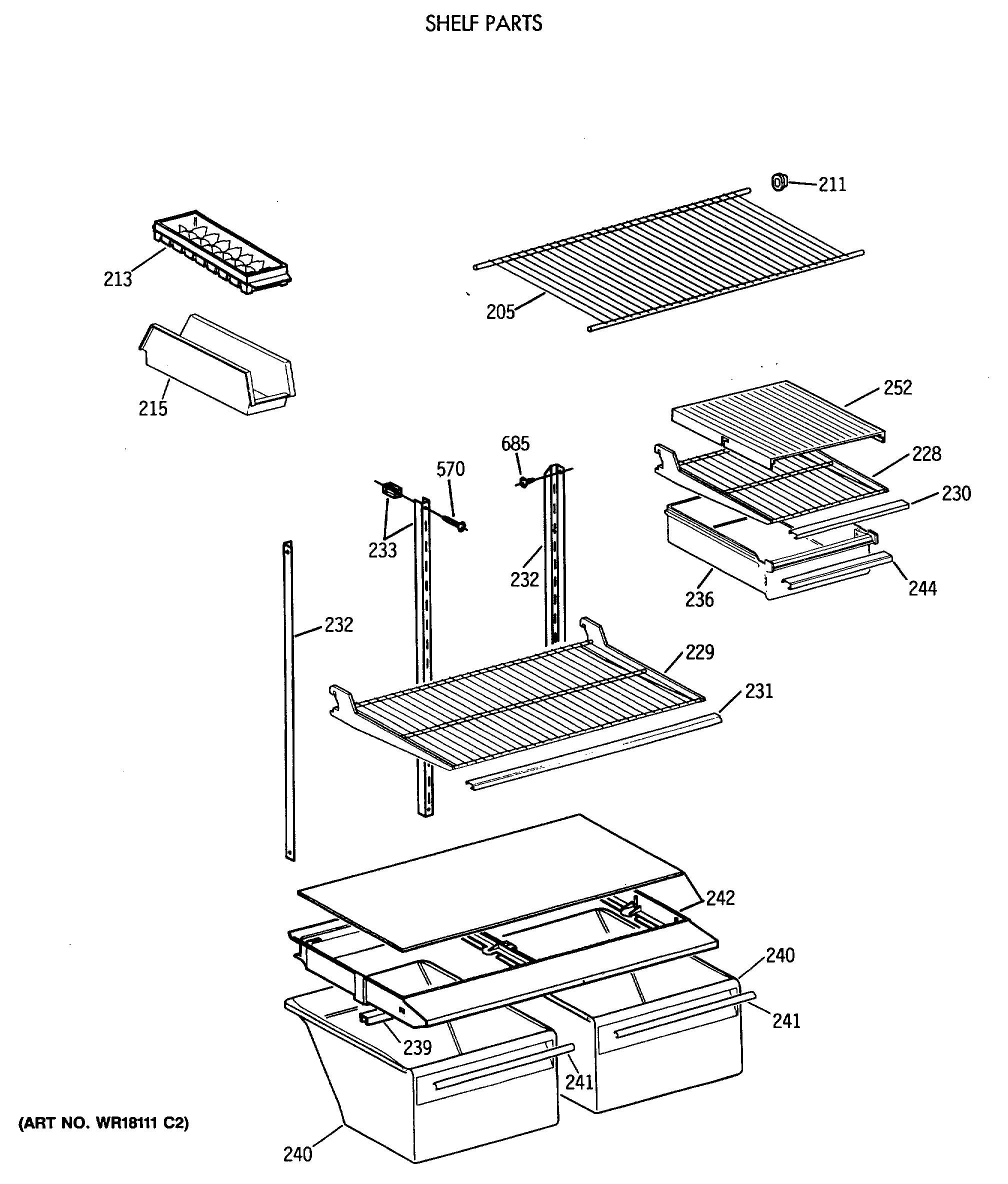 SHELF PARTS