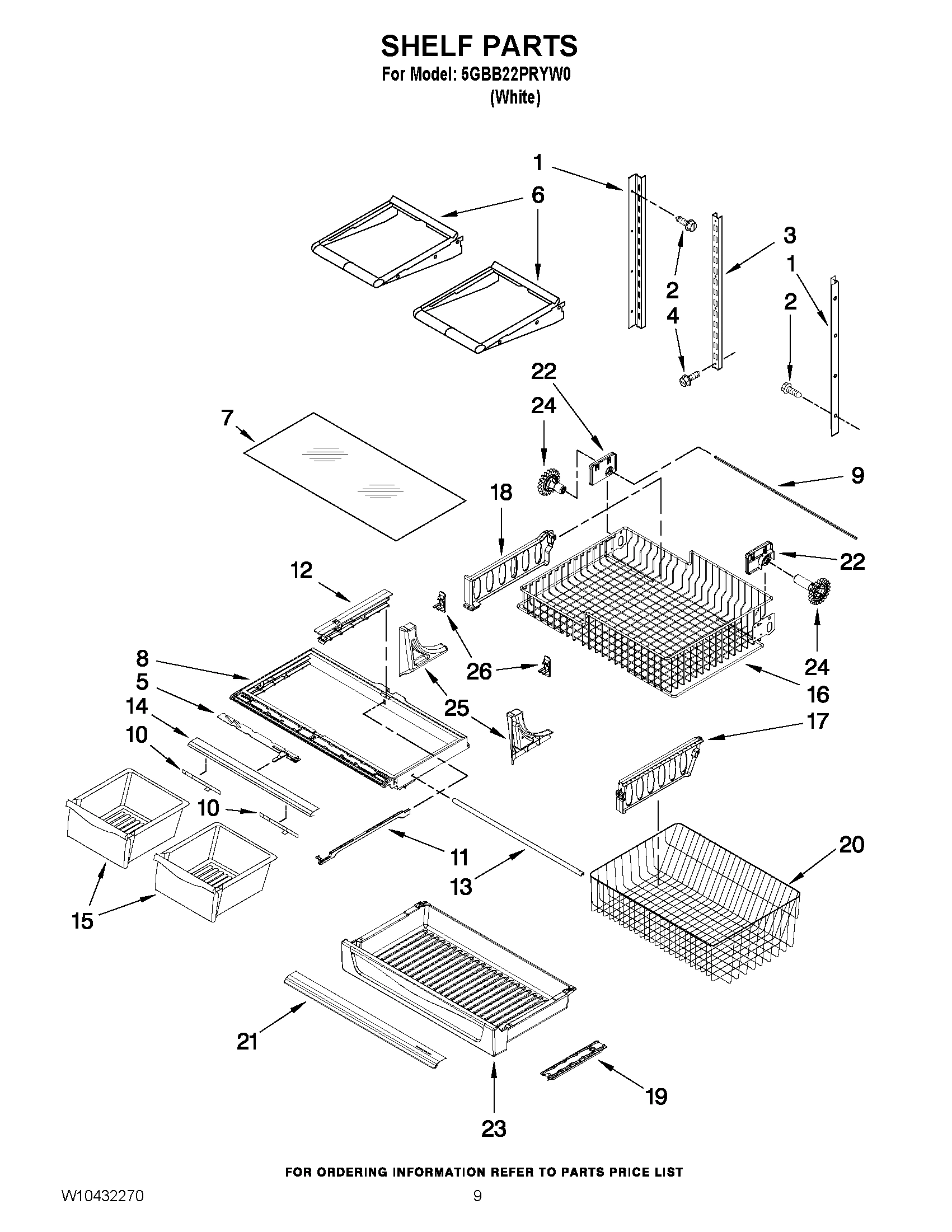 05 - SHELF PARTS