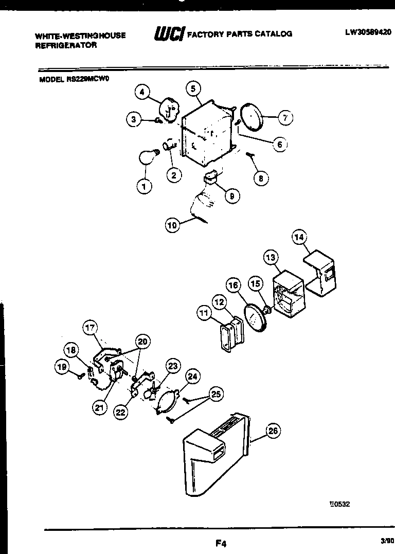 06 - REFRIGERATOR CONTROL ASSEMBLY, DAMP