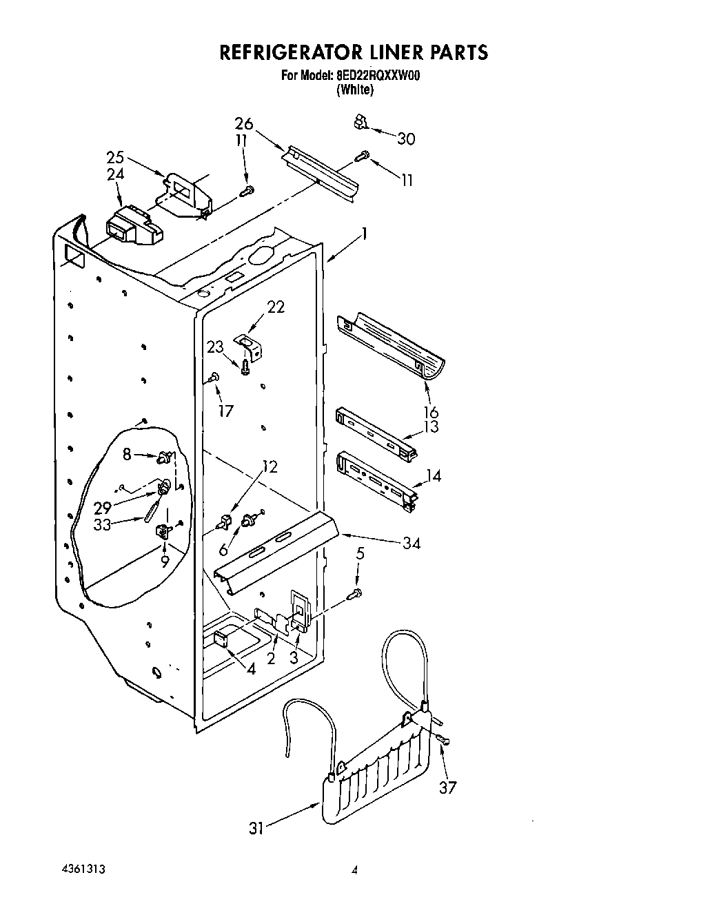 03 - REFRIGERATOR LINER
