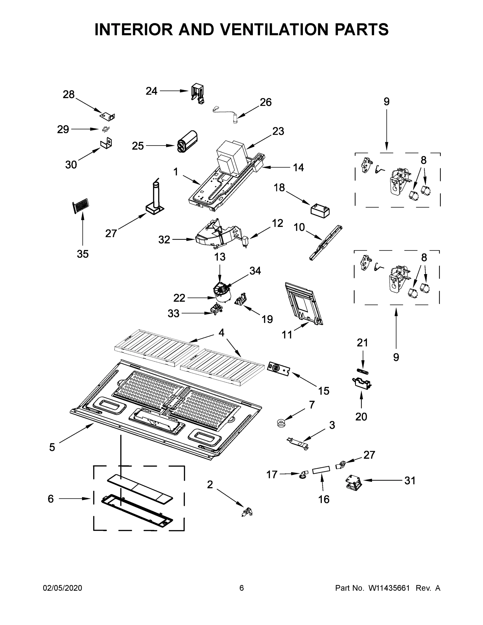 04 - INTERIOR AND VENTILATION PARTS