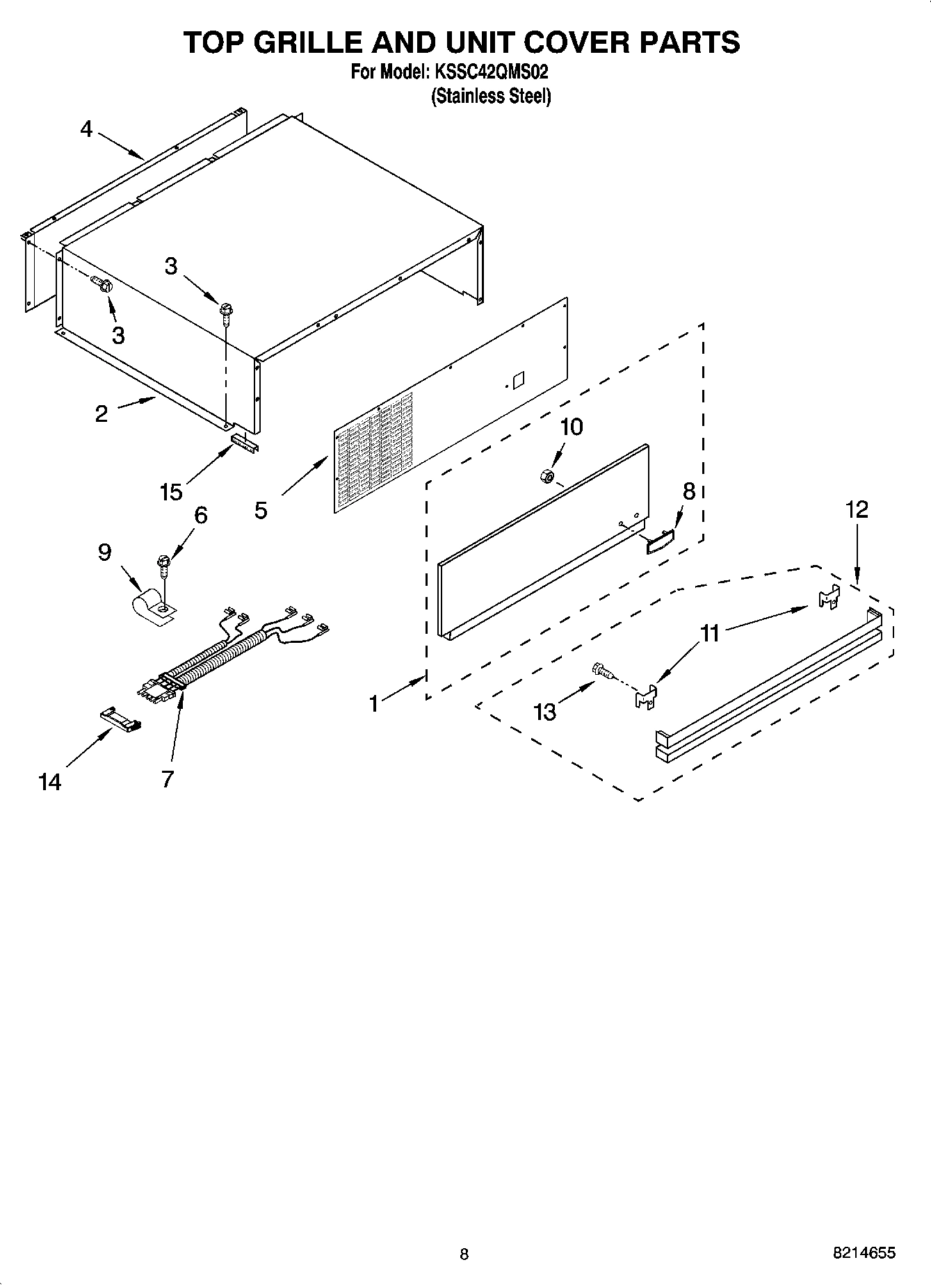 06 - TOP GRILLE AND UNIT COVER PARTS