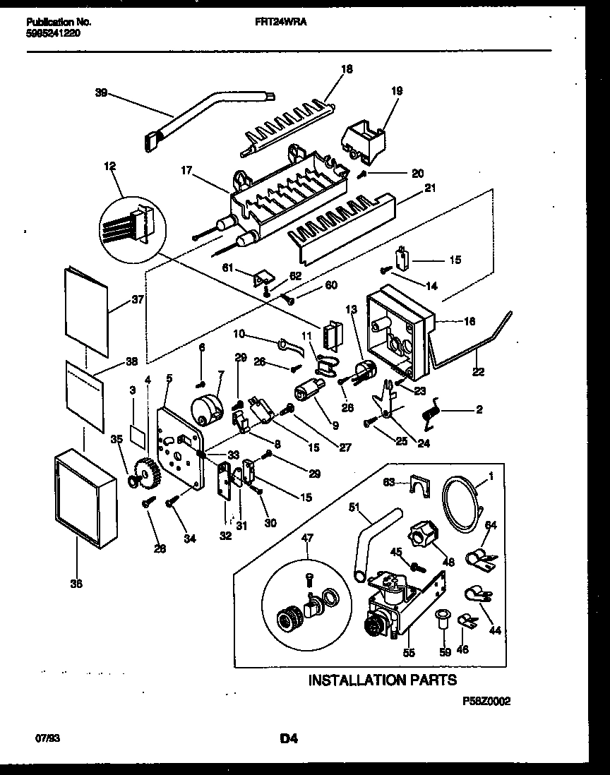 09 - ICE MAKER AND INSTALLATION PARTS