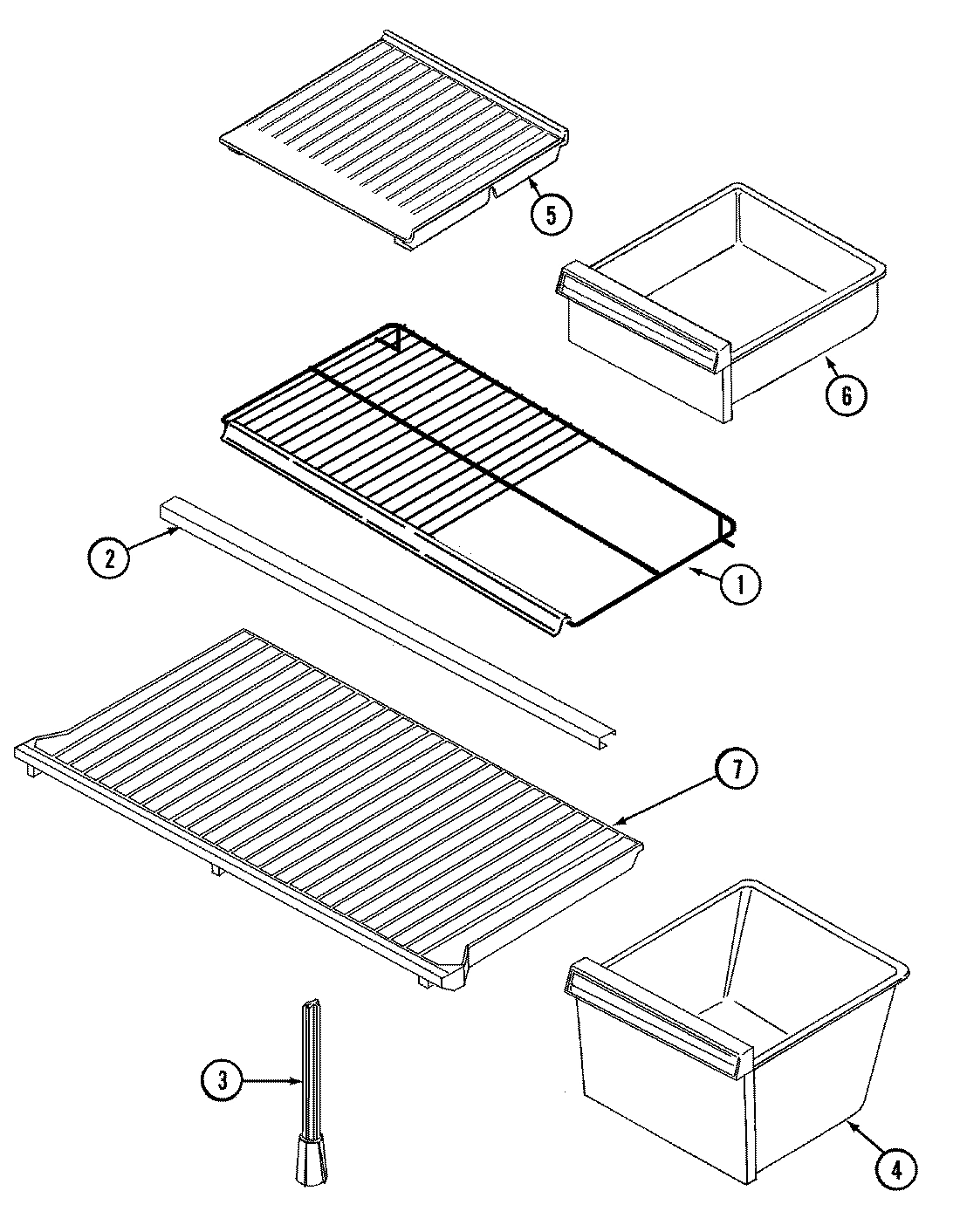 07 - SHELVES & ACCESSORIES
