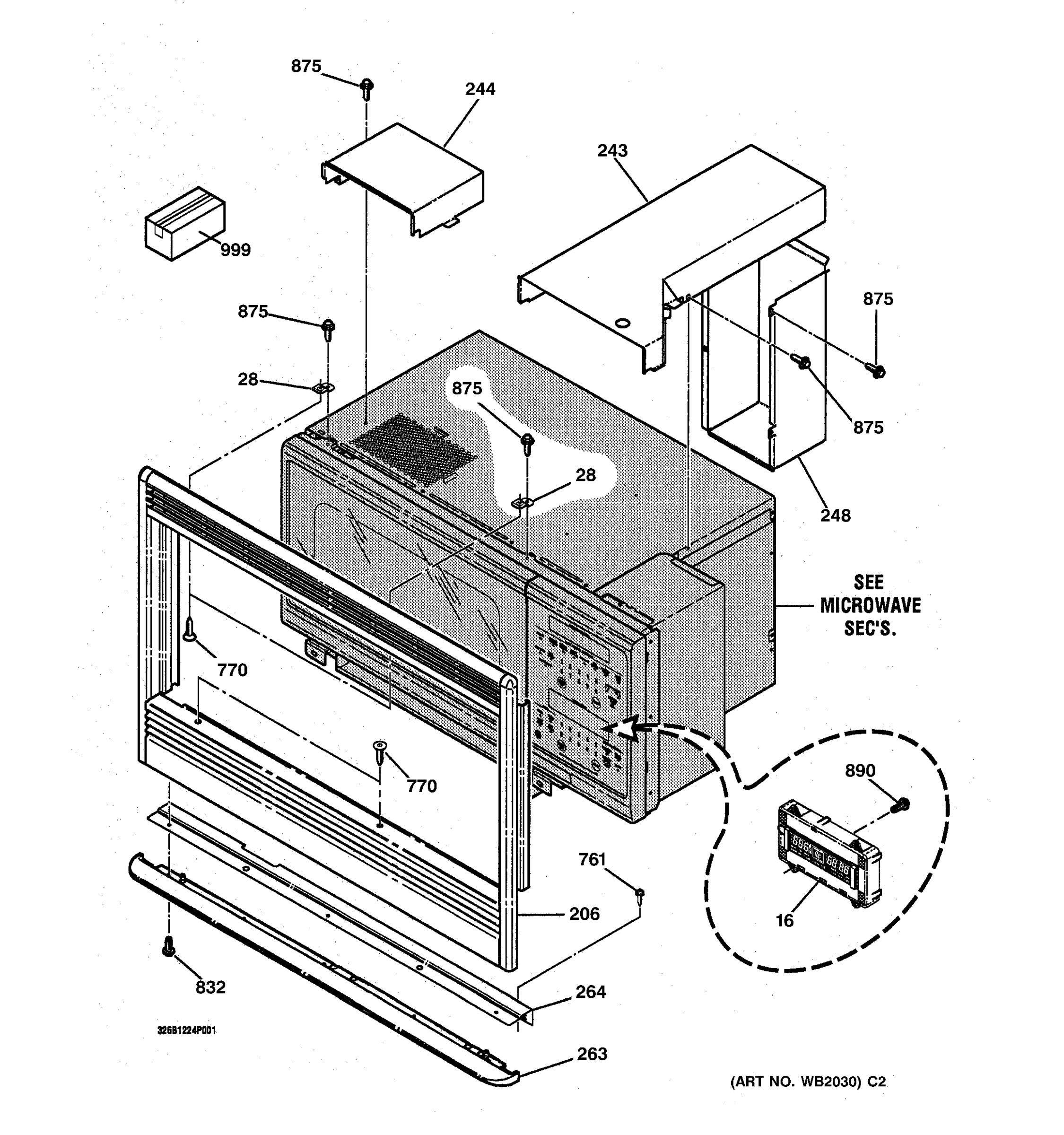 MICROWAVE INCLOSURE