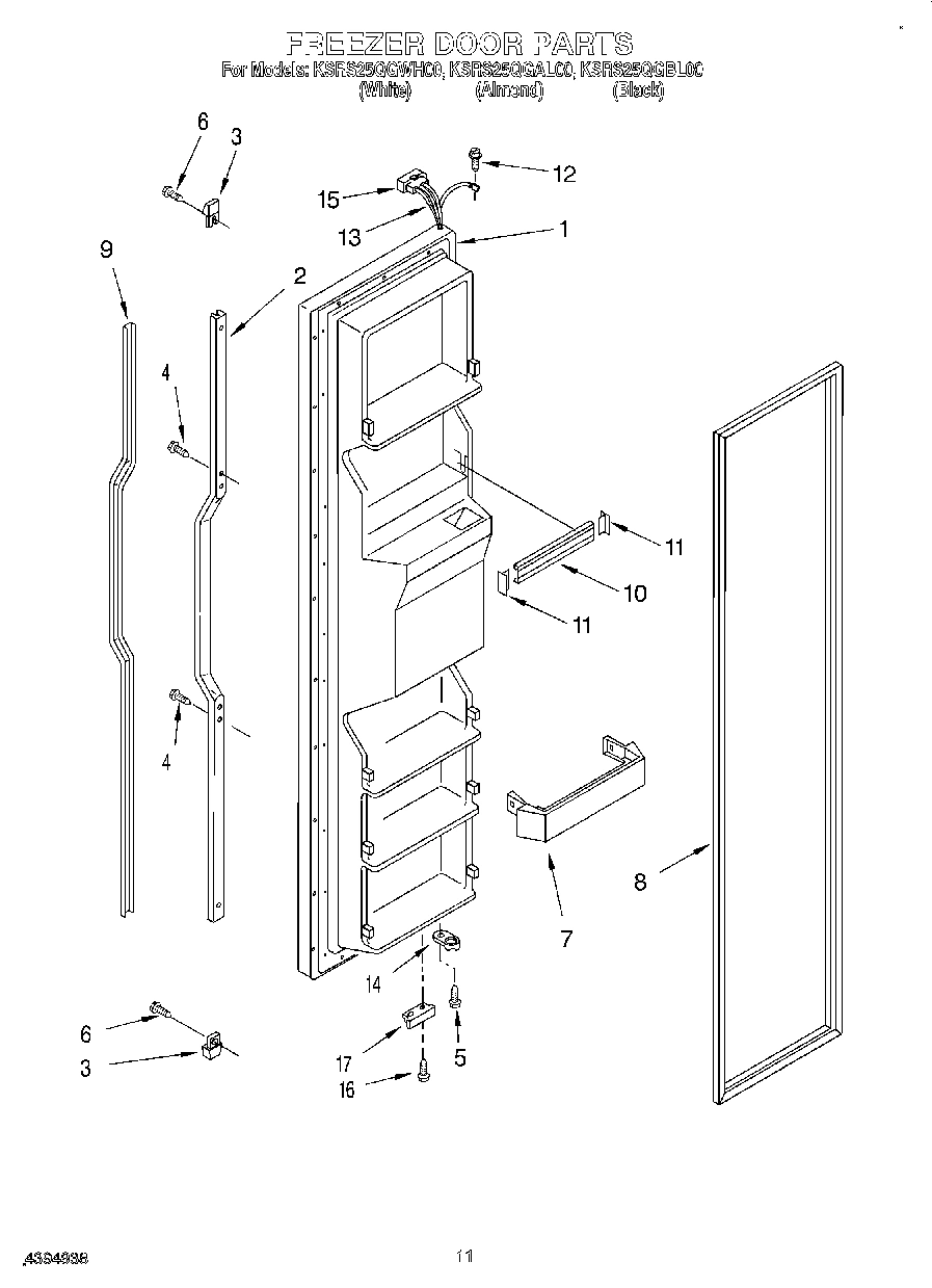 07 - FREEZER DOOR