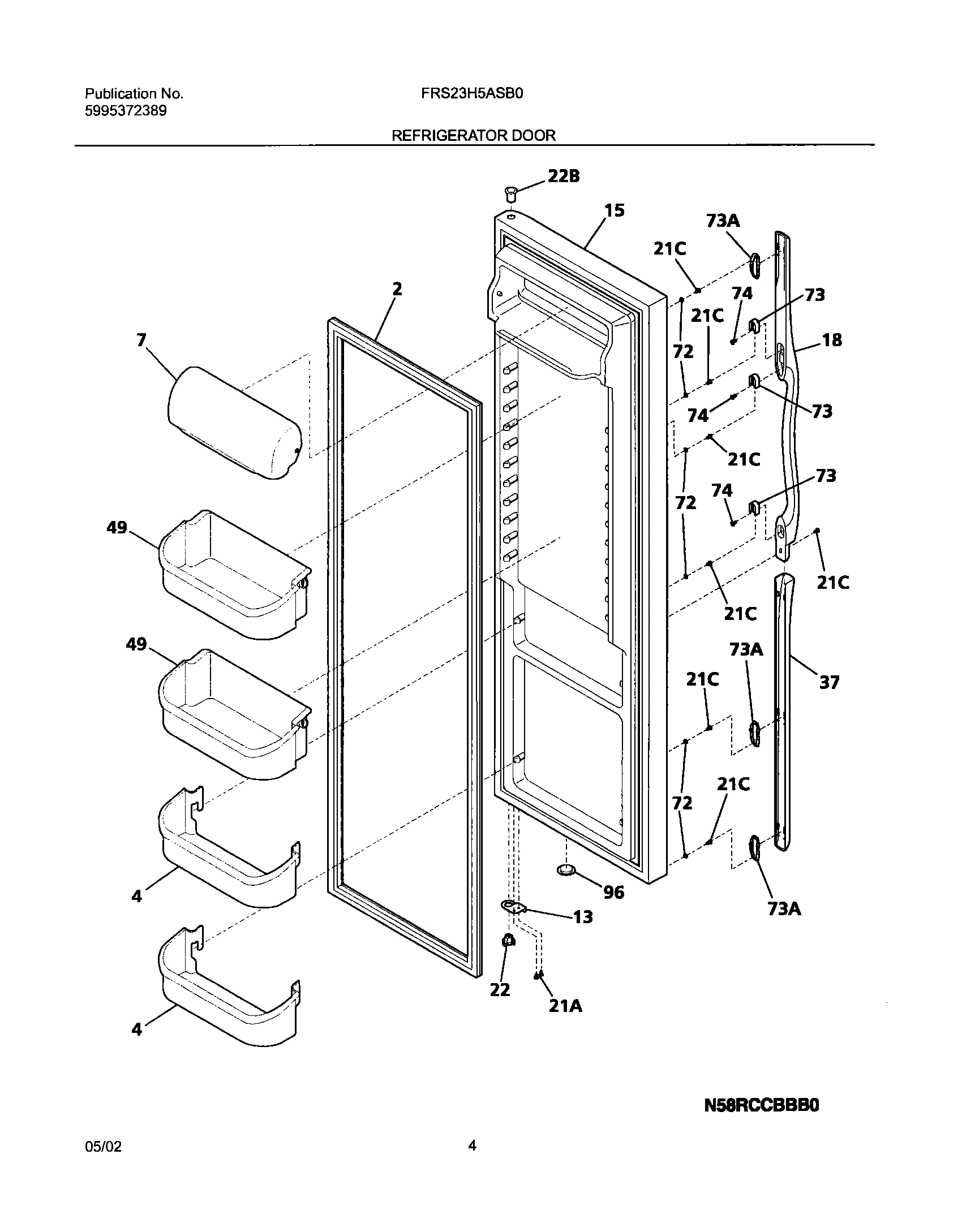 05 - REFRIGERATOR DOOR